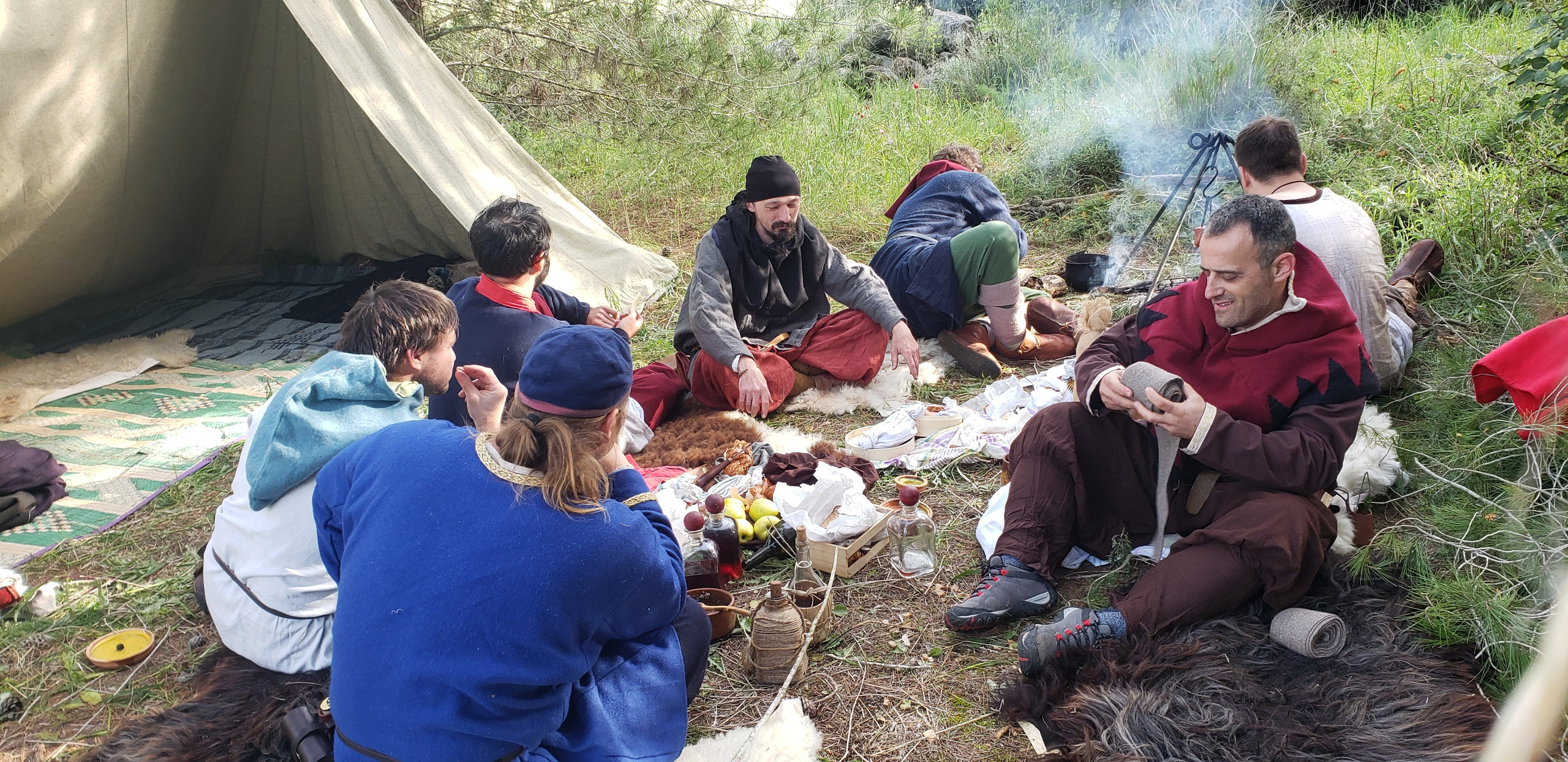 Реконстукционный поход Парк Британия. КРиС «Нортман»