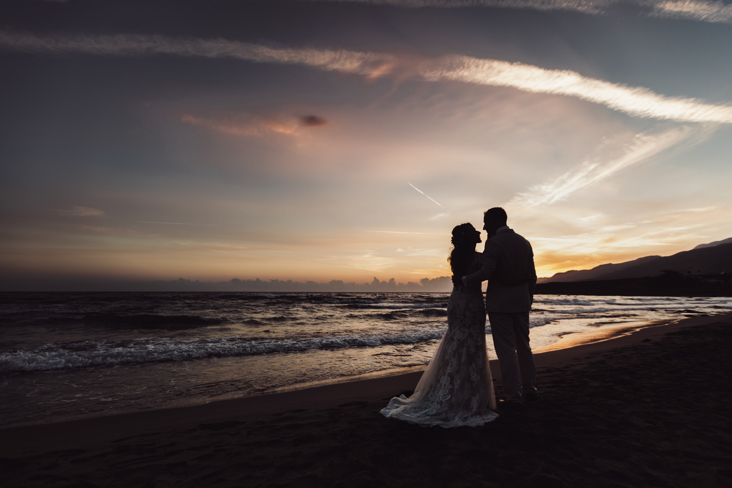 Aaron & Beata, Crete. Denny Savon — Photographer in Santorini | Weddings, Love Stories & Flying Dress