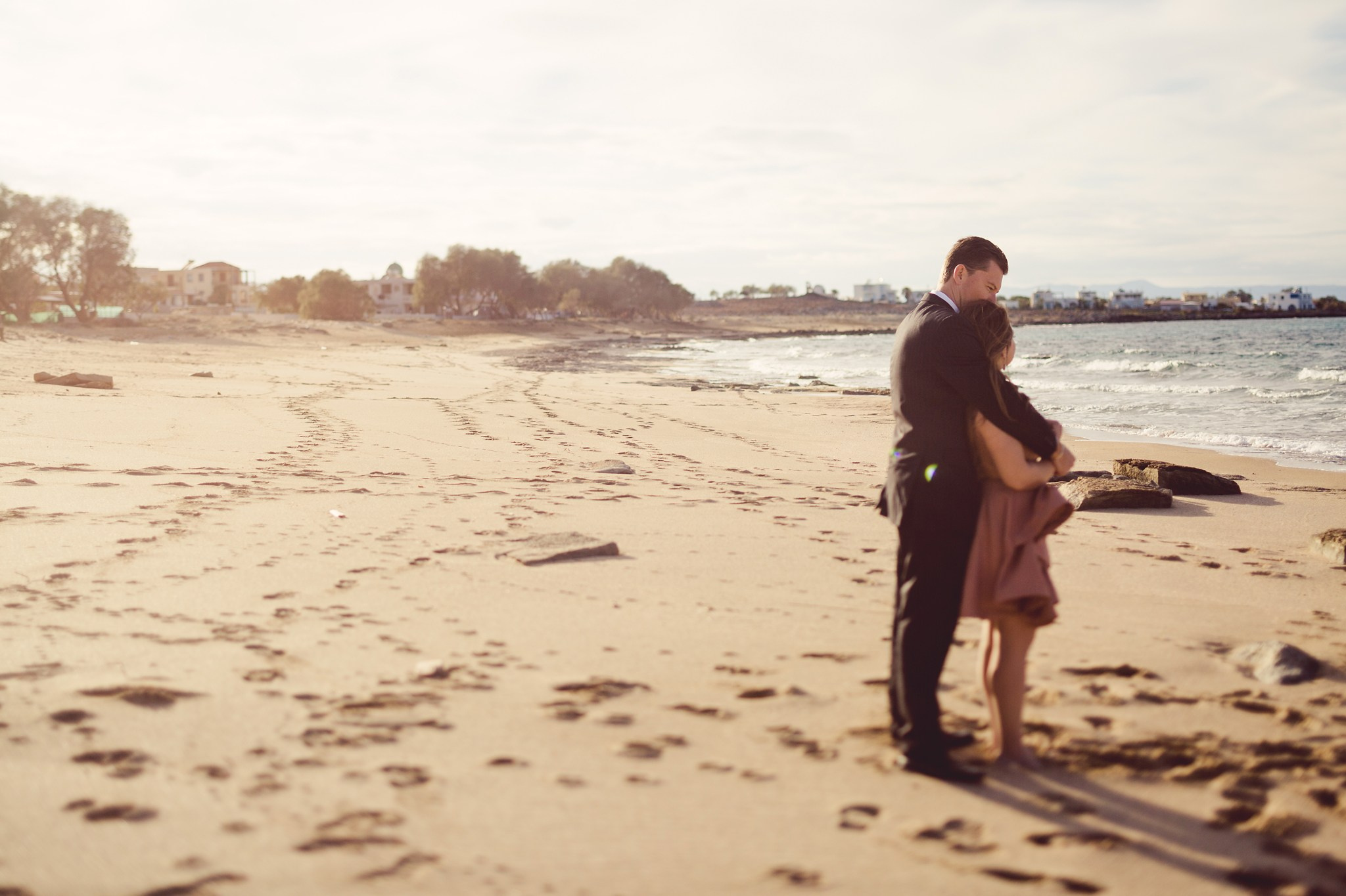 Ronalds & Svetlana, Crete. Denny Savon — Photographer in Santorini | Weddings, Love Stories & Flying Dress