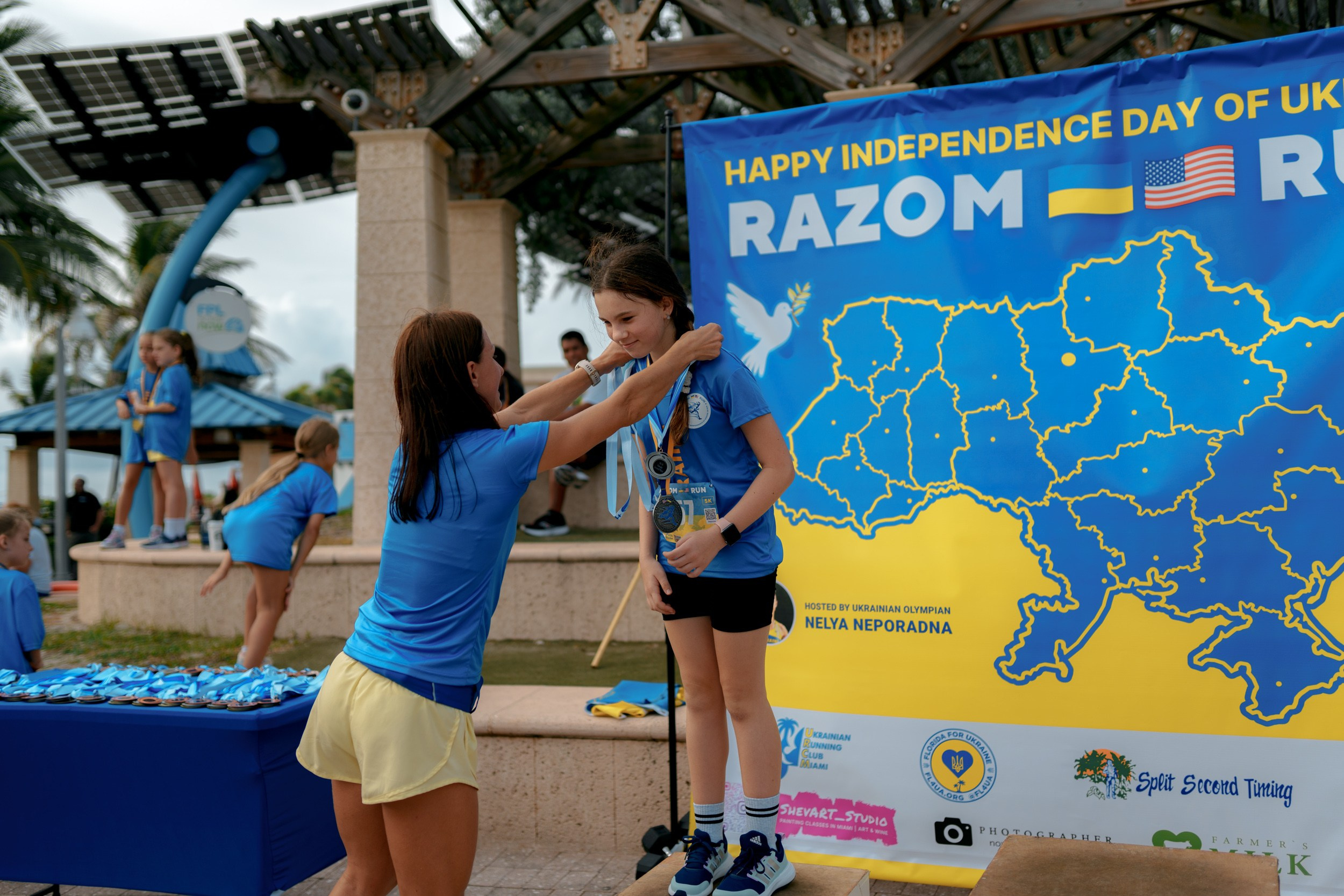 RAZOM RUN. ФОТОГРАФ ФЛОРИДА МАЙАМИ