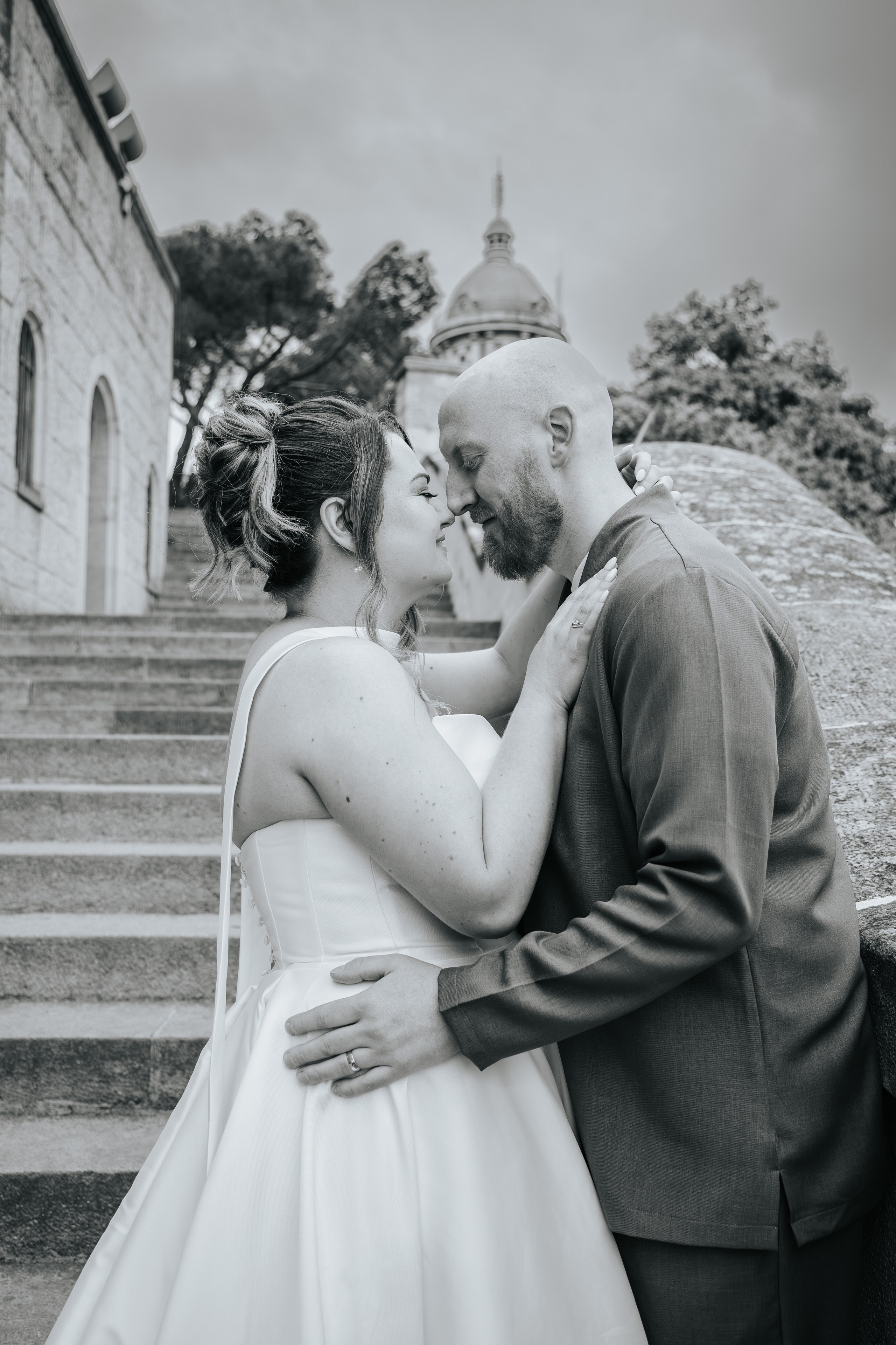 Sophie & Corey, 02/05/2026, Observatorio de Fabra, Barcelona. Fotógrafa de bodas en Girona, Costa Brava | Wedding Photographer Evgenia Gruntovaya