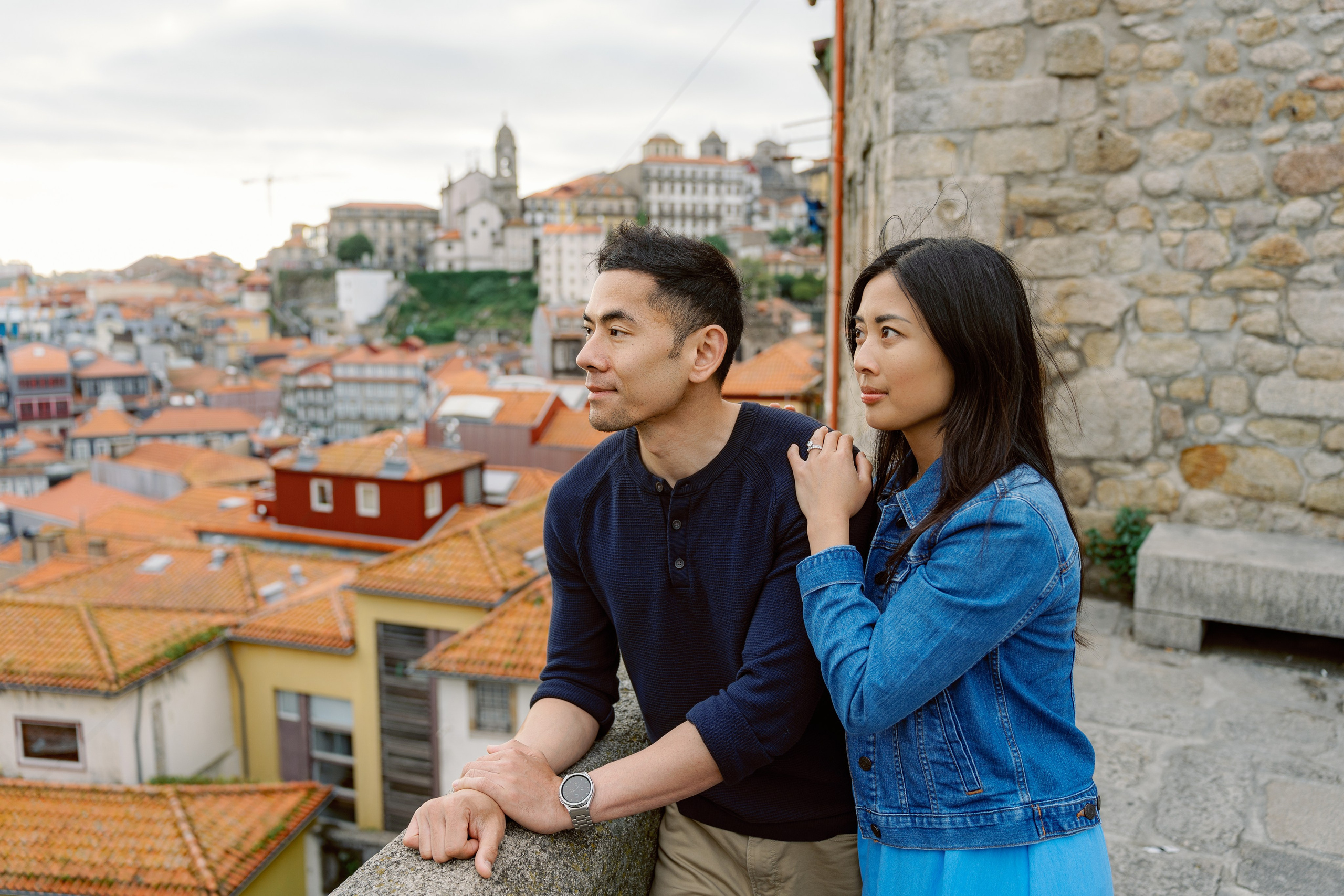 МИШЕЛЬ И ДАРАР В ПОРТУ. Фотограф в Португалии Полина Готовая