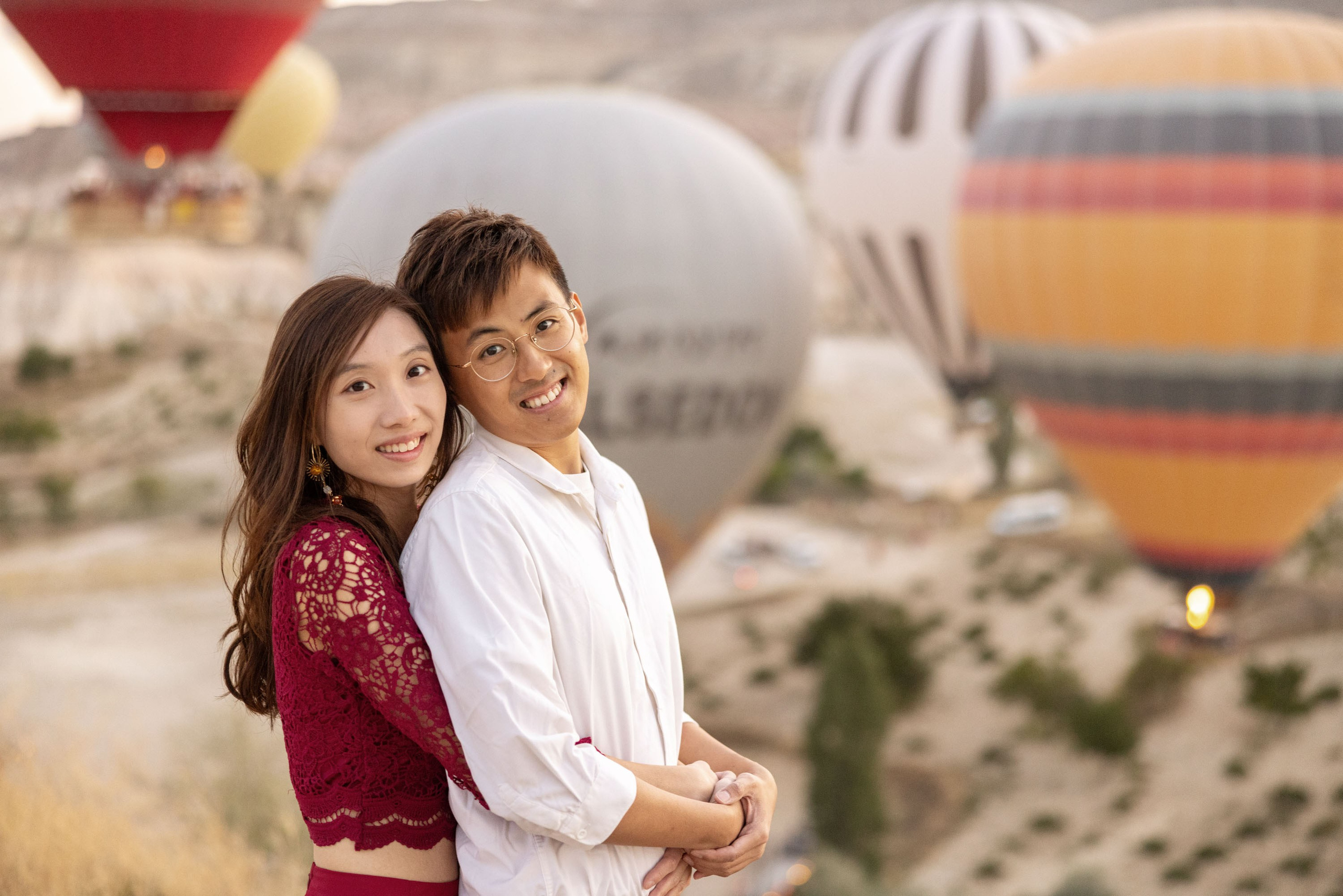 Couple photo shoot in Cappadocia. Julia Ganch I Fashion Wedding Photography I Cappadocia Turkey