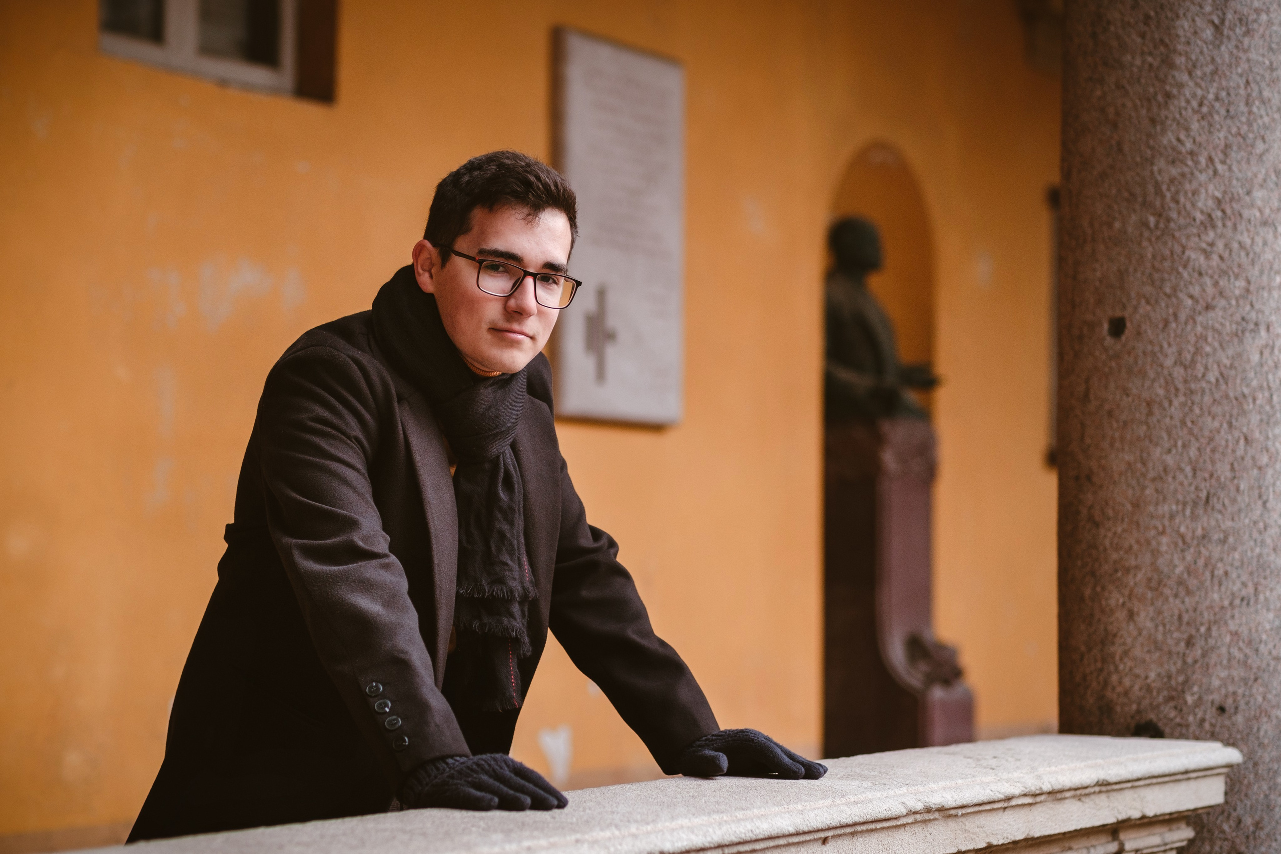 Ilya in Pavia | Urban Portrait Photography
