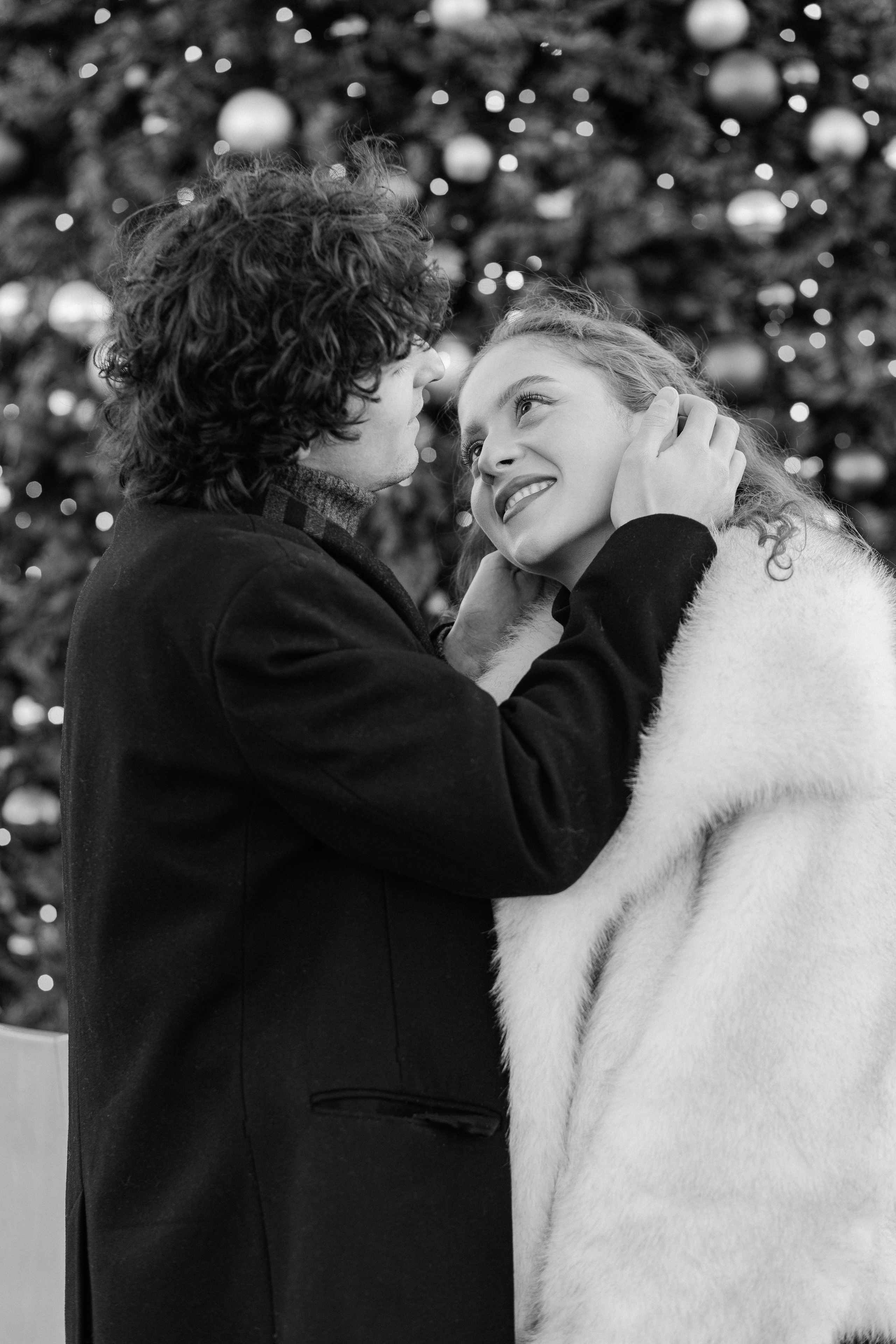 Christmas magic together. Home