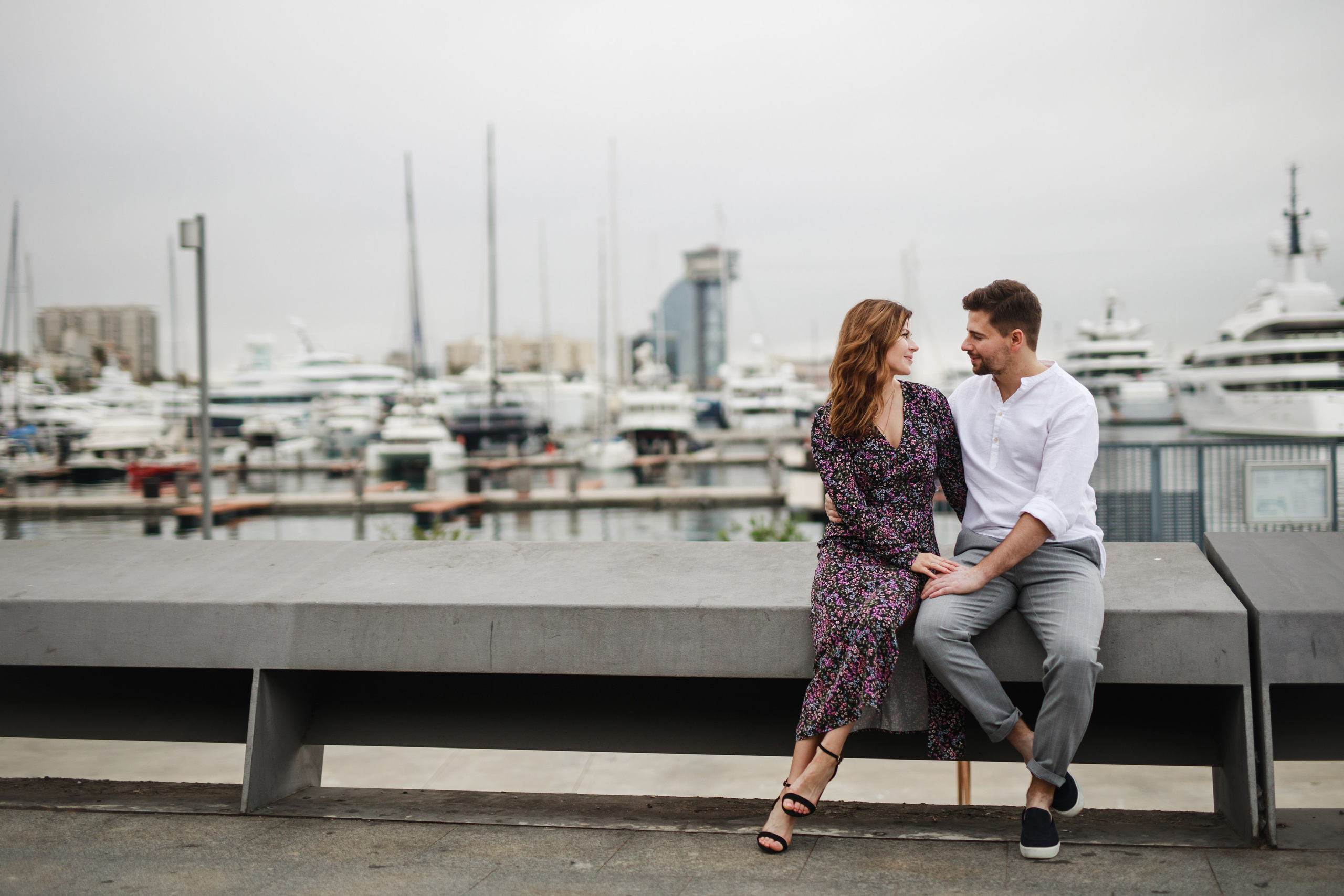 Damian i Monika. Fotograf w Barcelonie Hiszpanii Maslik Yulia