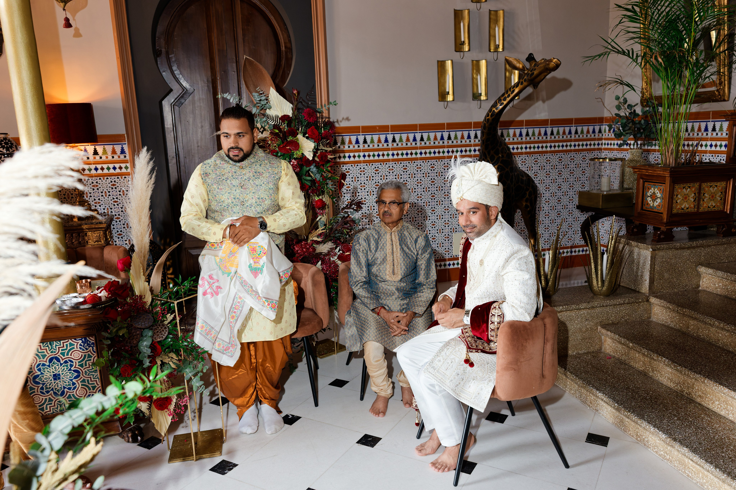 Indian wedding at Gran Villa Rosa, Barcelona