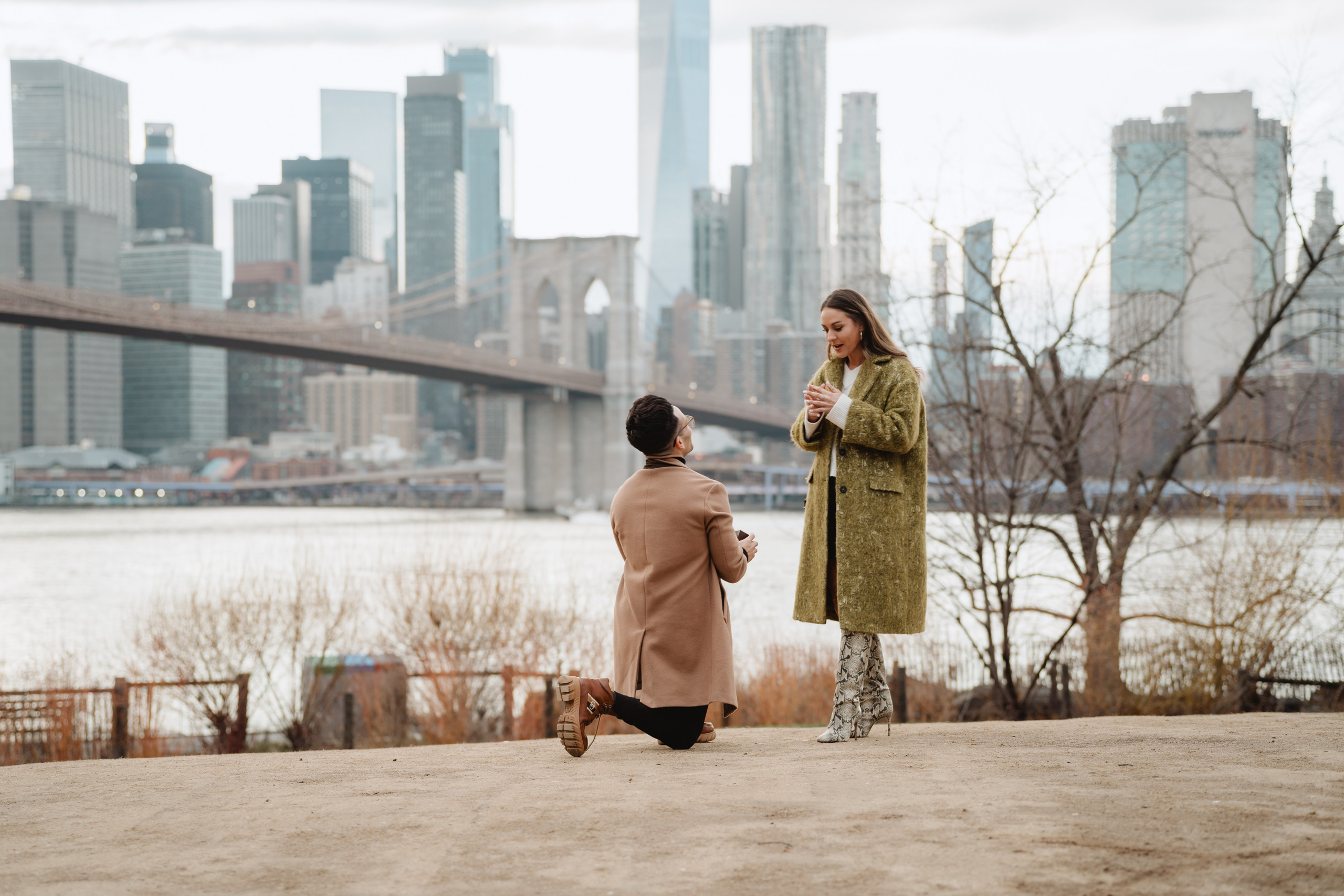 Castenzio&Brenna Proposal. Photographer in New York Faery By Mary