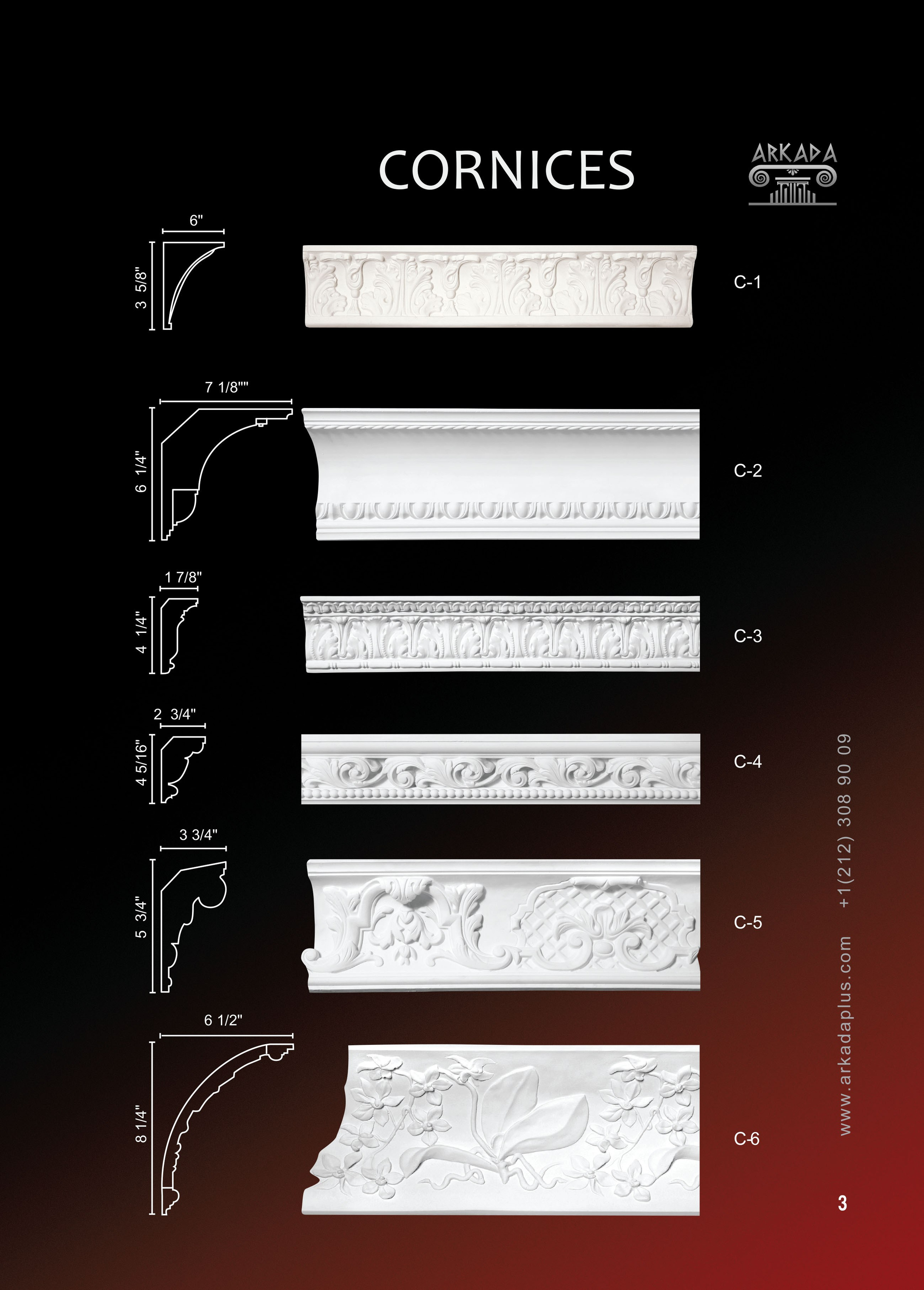 Crown Molding. Plaster molding