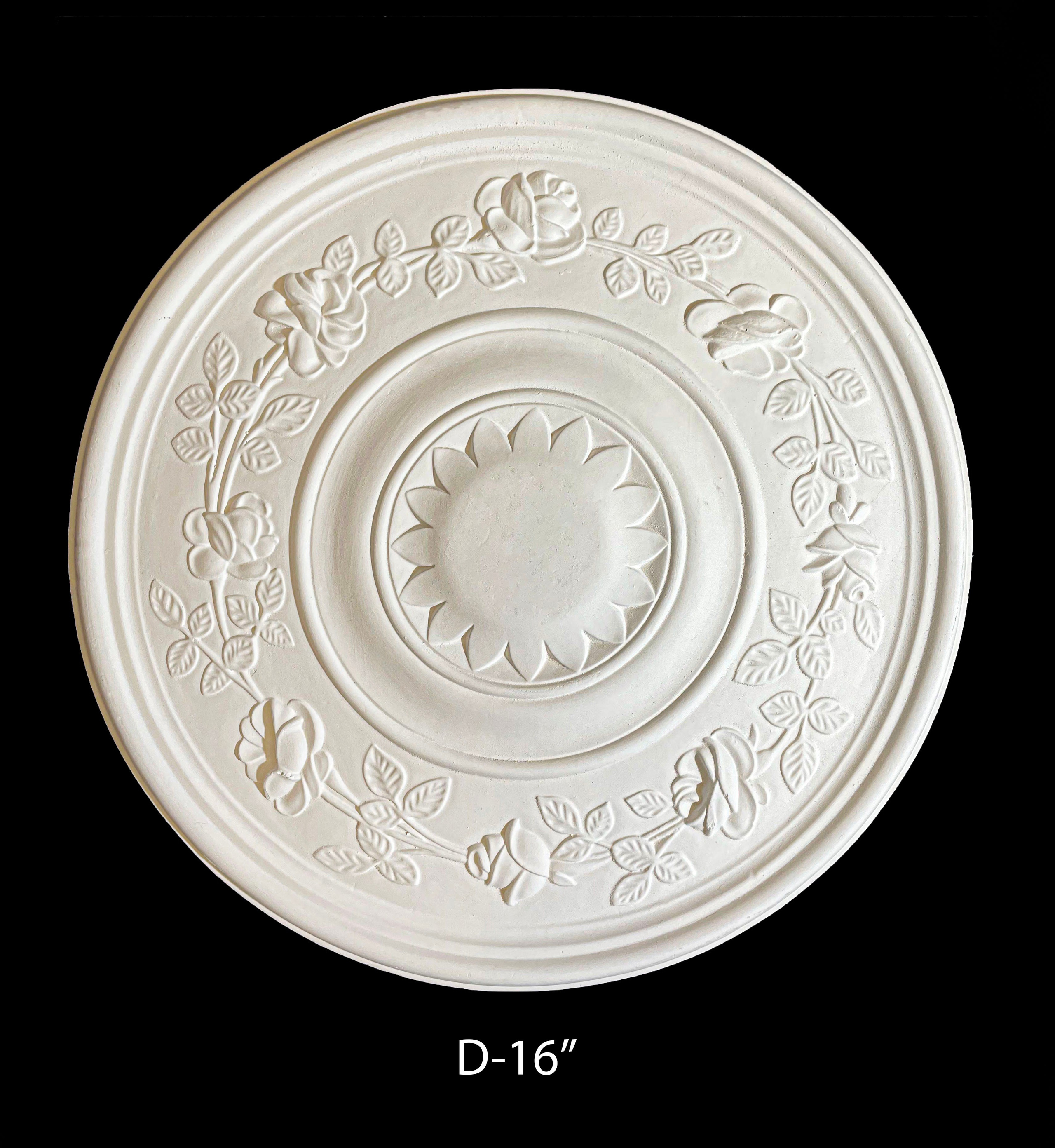 Medallions. Plaster molding