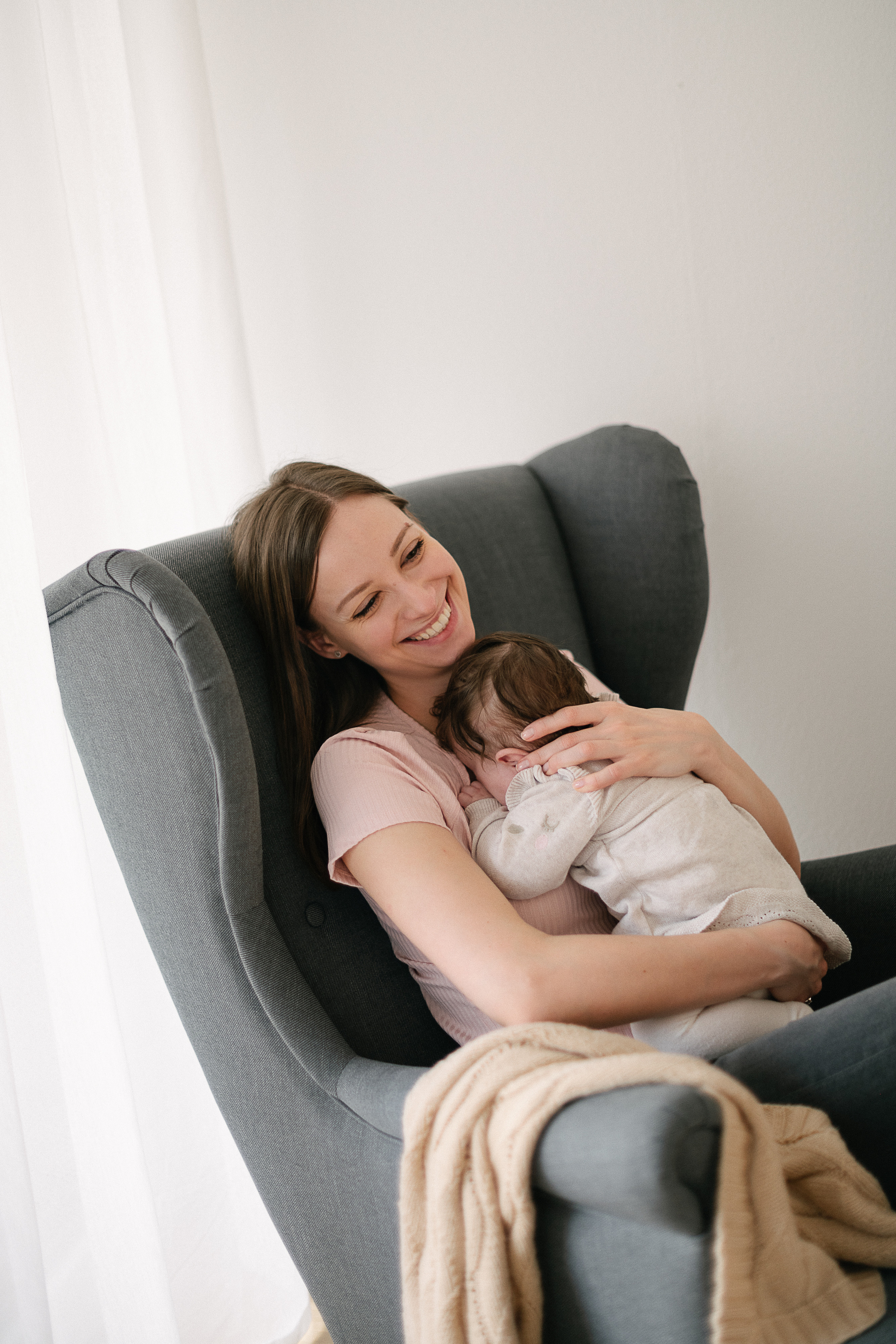 Lifestyle. Newbornphoto in Duesseldorf