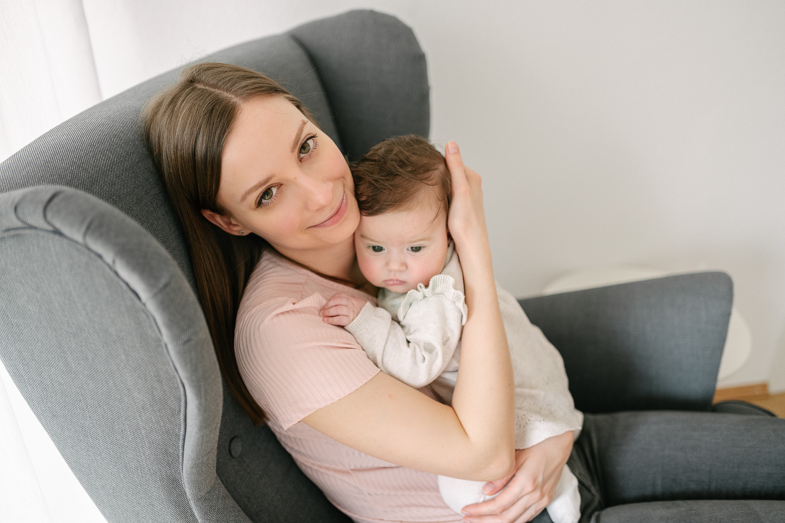 Lifestyle. Newbornphoto in Duesseldorf