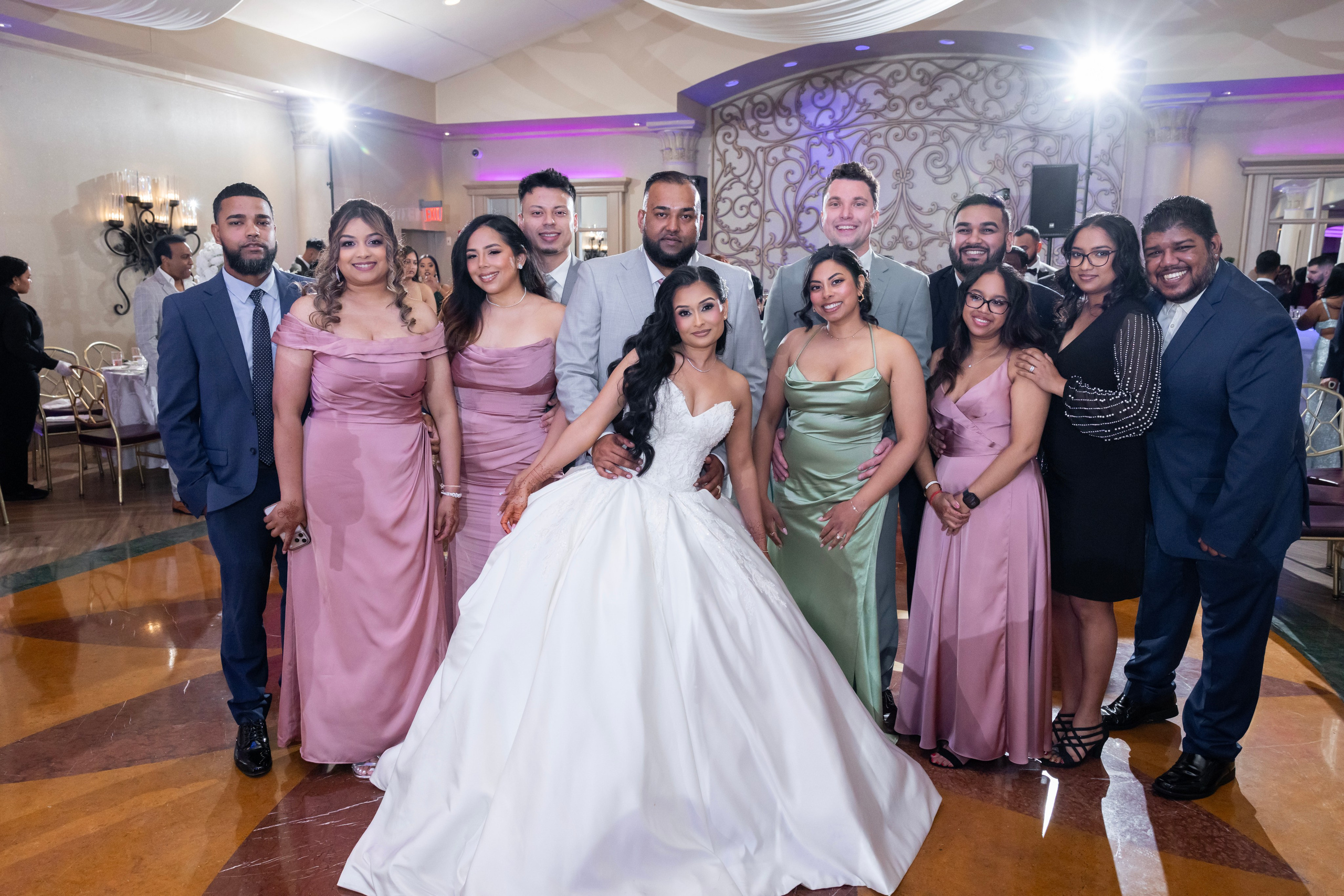 Kevin and Deeranie. Irina Ermak wedding photographer in New York