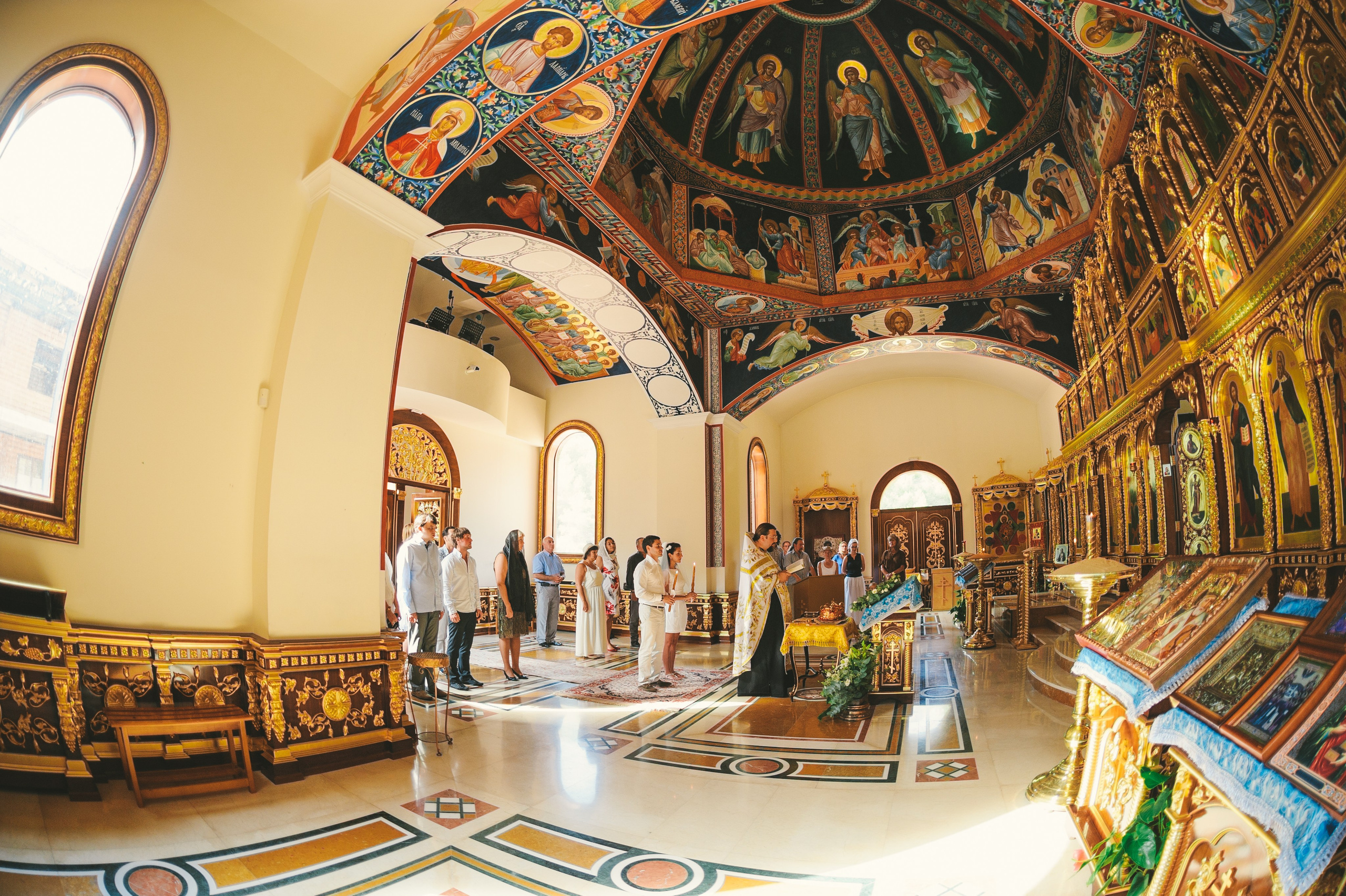 Boda ortodoxa en Altea con fotógrafo profesional. Fotógrafo profesional Bilbao