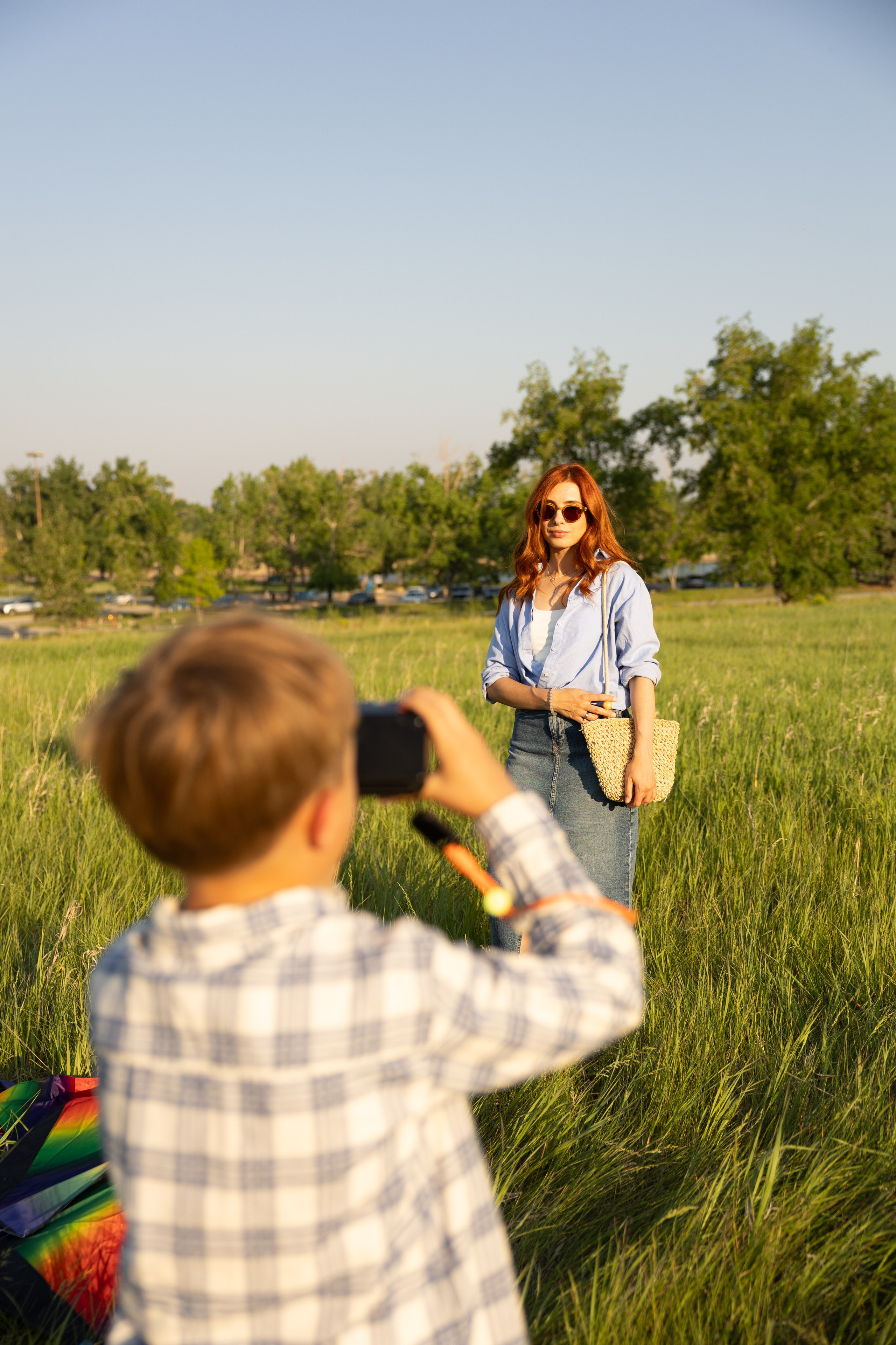 Anna Platon and Bobik. Photographer Stanislav Antonov