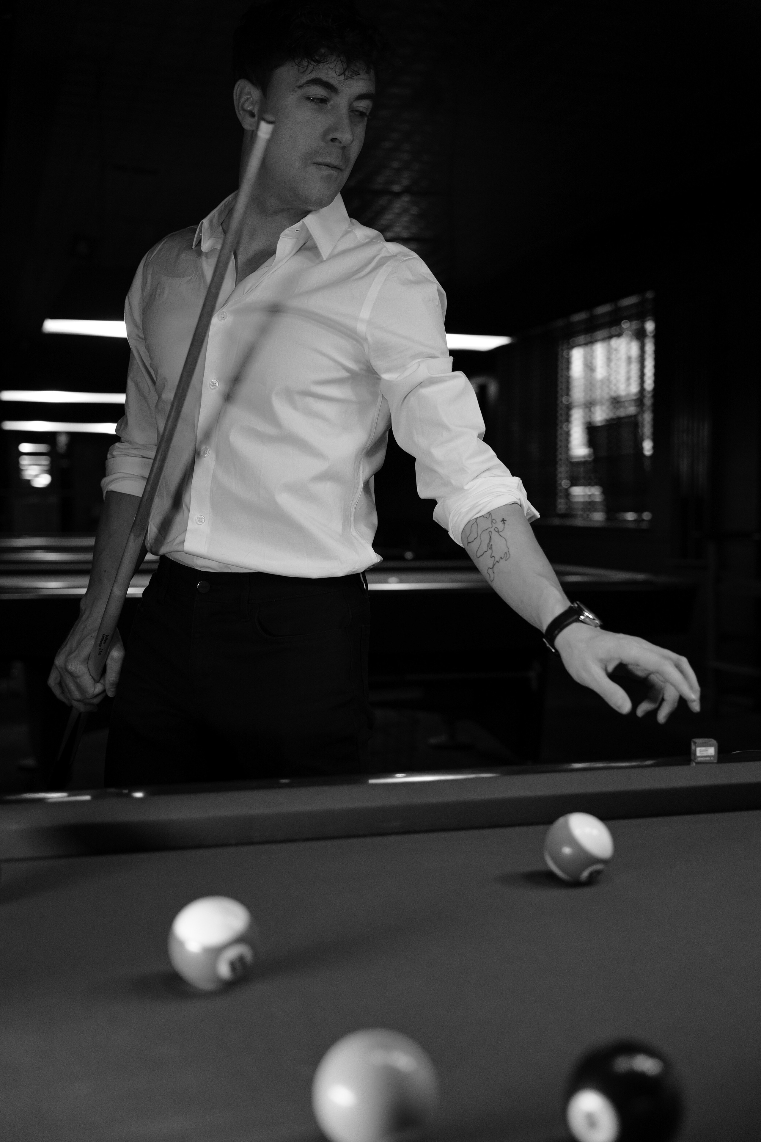 The player (NY). Photographer New York / Los Angeles