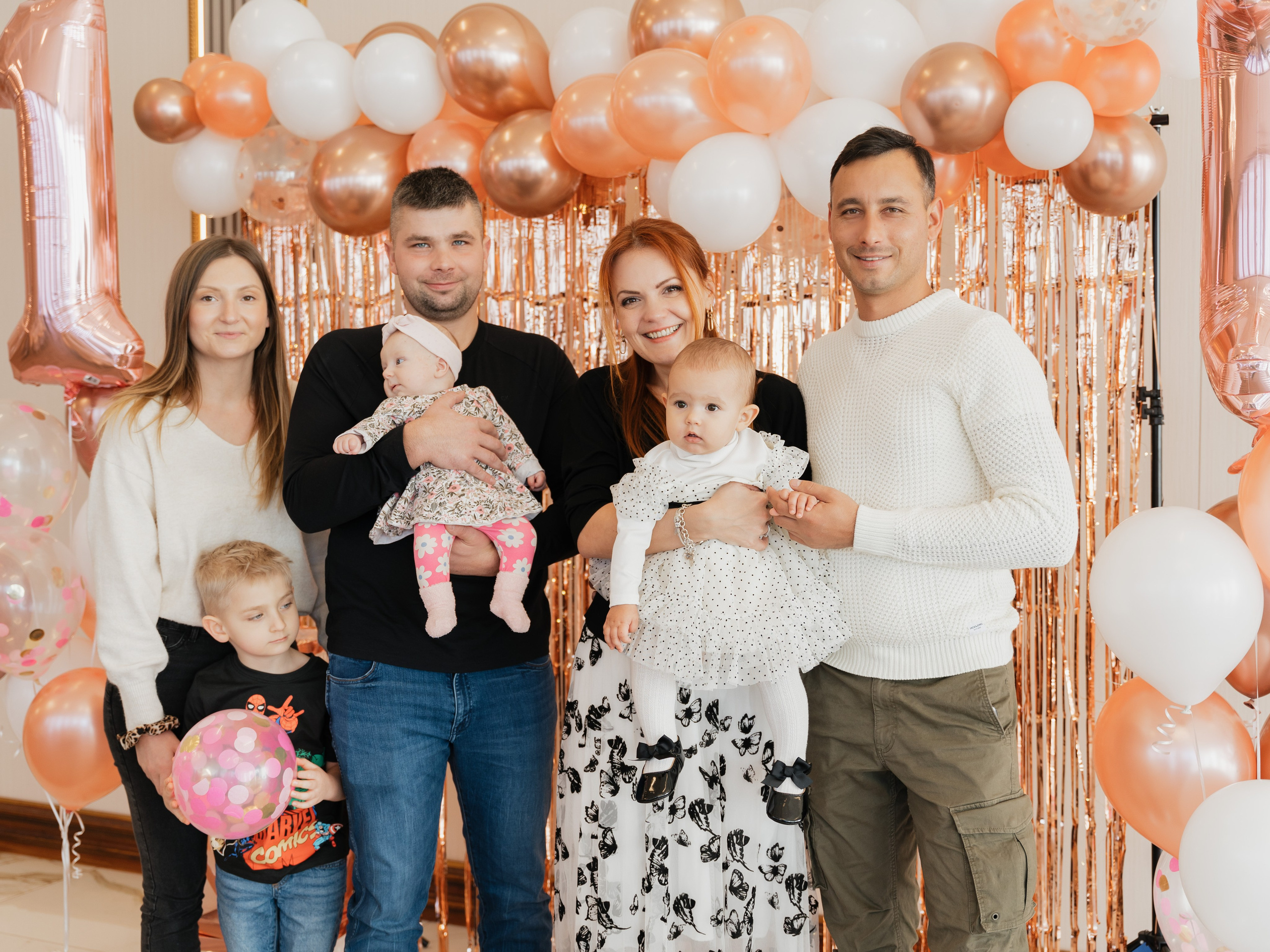 First birthday photoshoot Emily