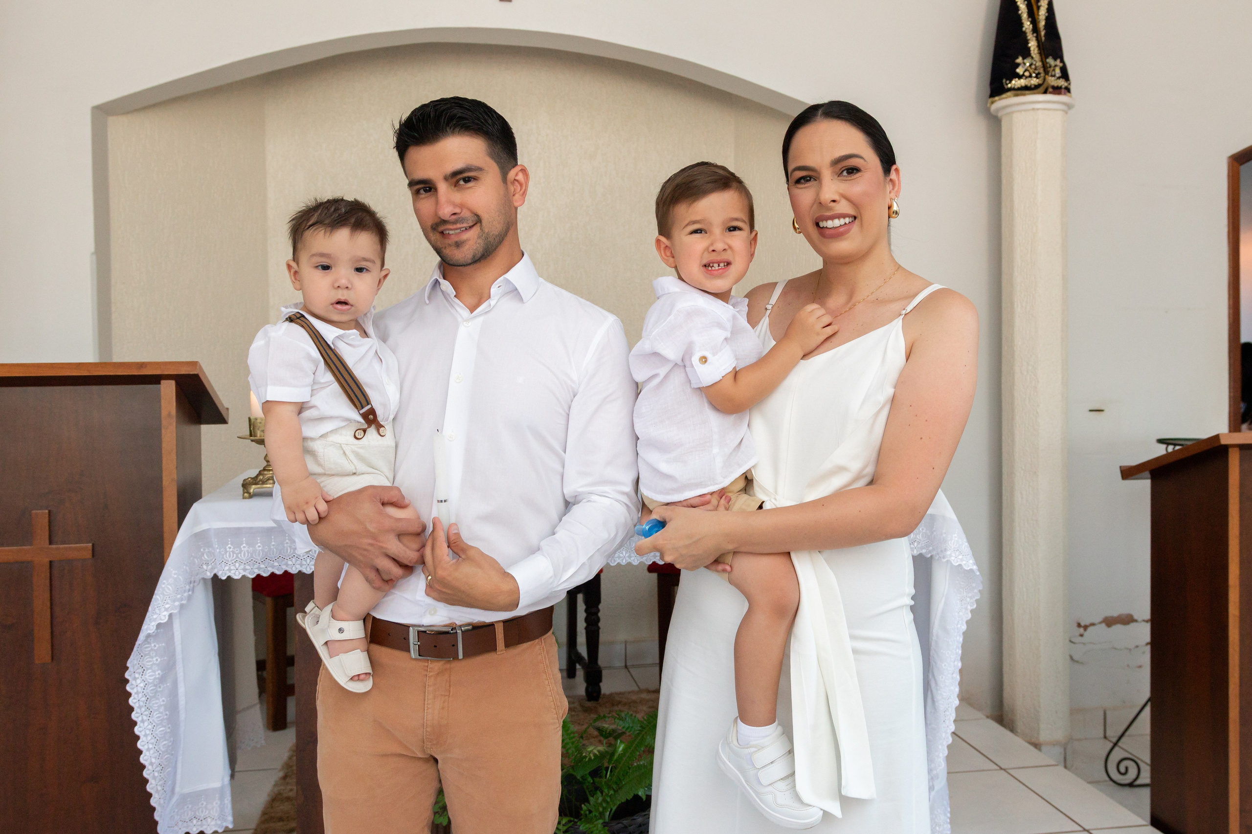 Lucca — Batizado. Principal