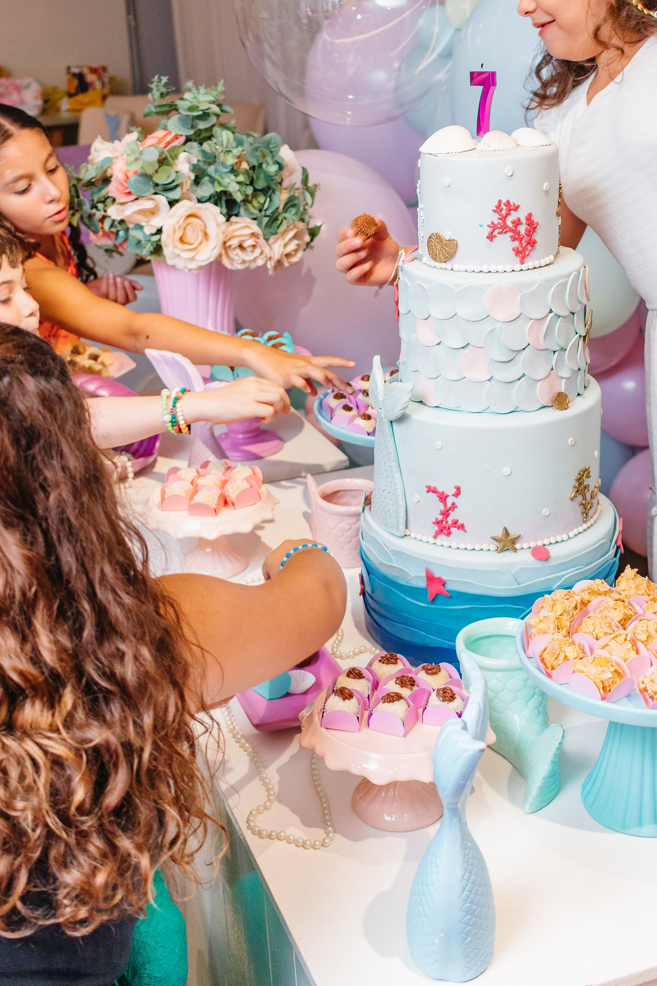 Eliza — Aniversário 7 anos. Principal