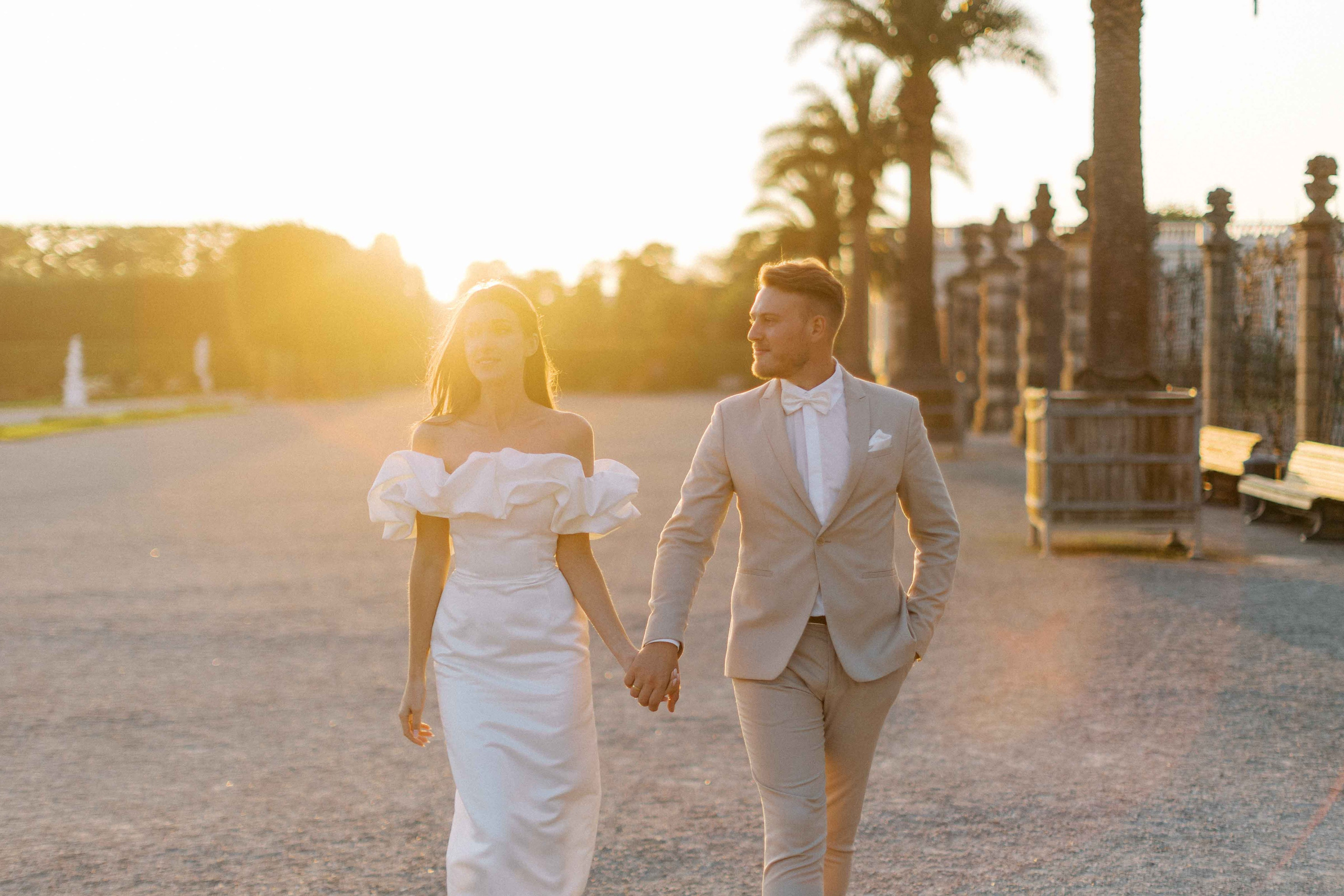 After Wedding Shoot at Sunset