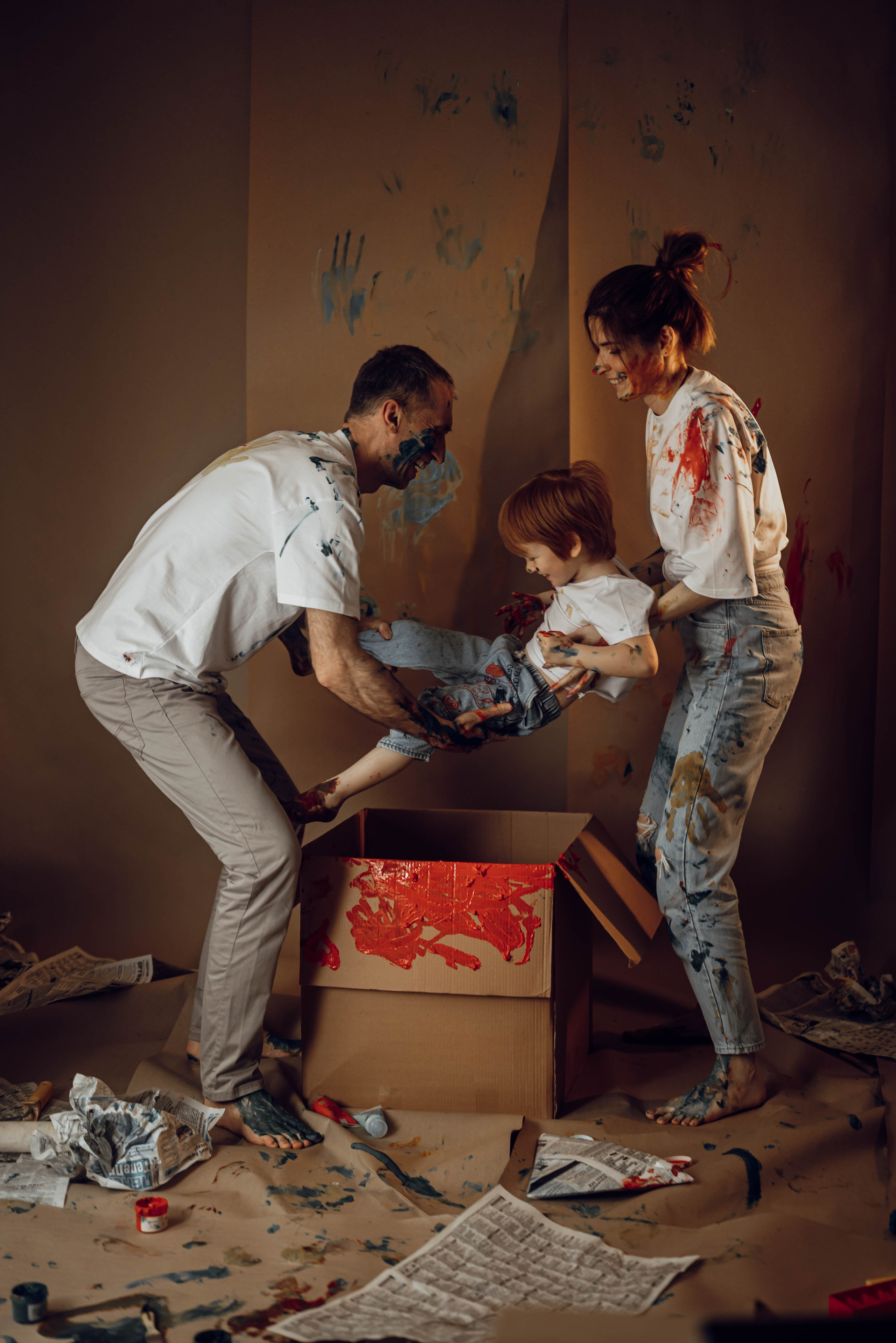 Полина, Вова и Назар. Фотограф Ирина Новикова