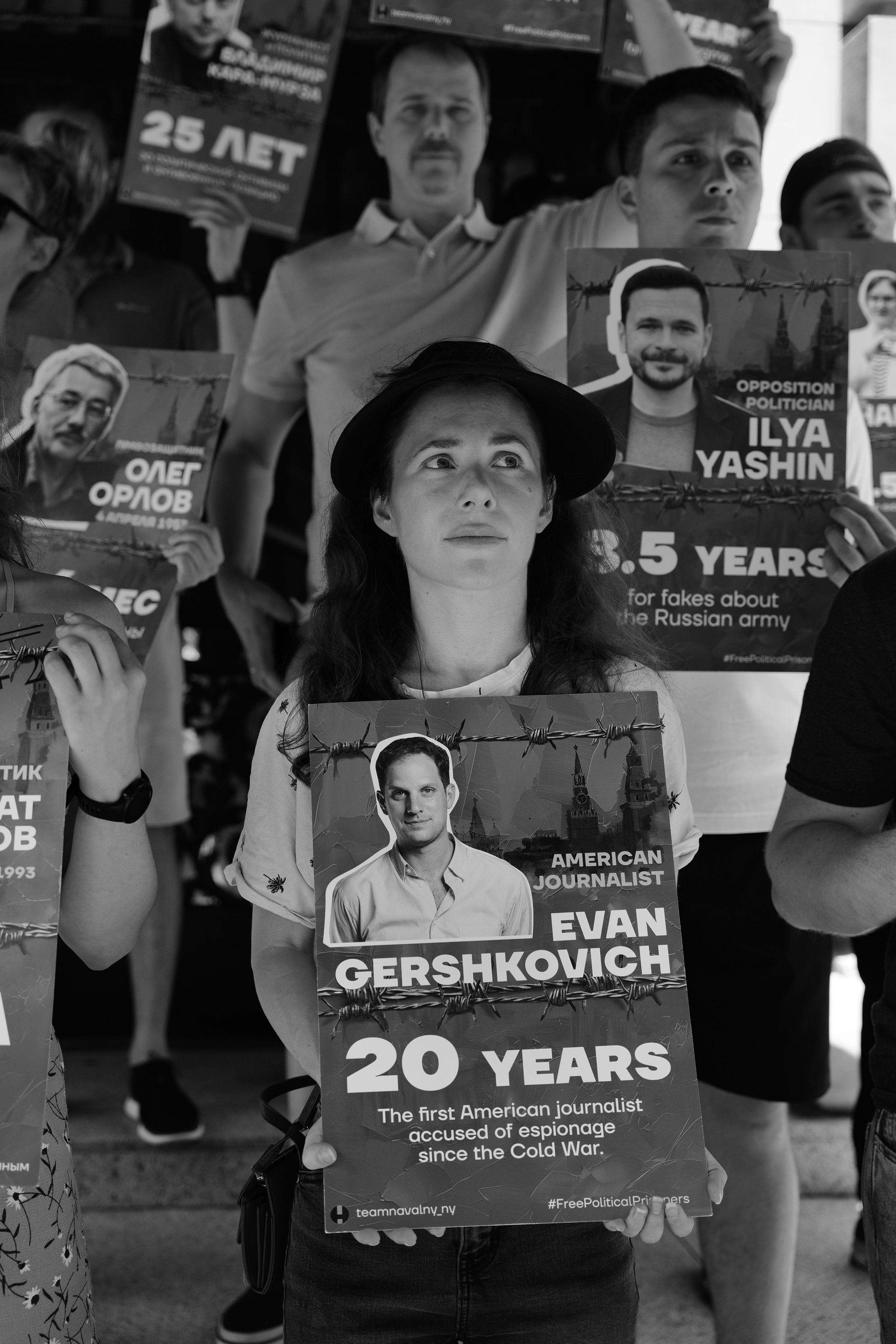 Rallies of team Navalny NY. Photographer New York / Los Angeles