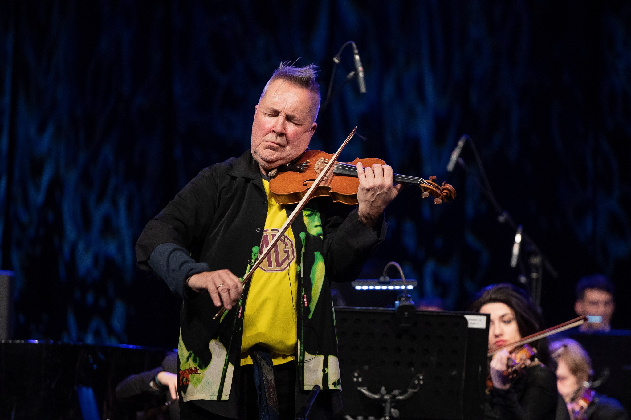 Найджъл Кенеди и Георги Андреев — репетиция и концерт в София, 13.02.2025. Александър Сандев - website