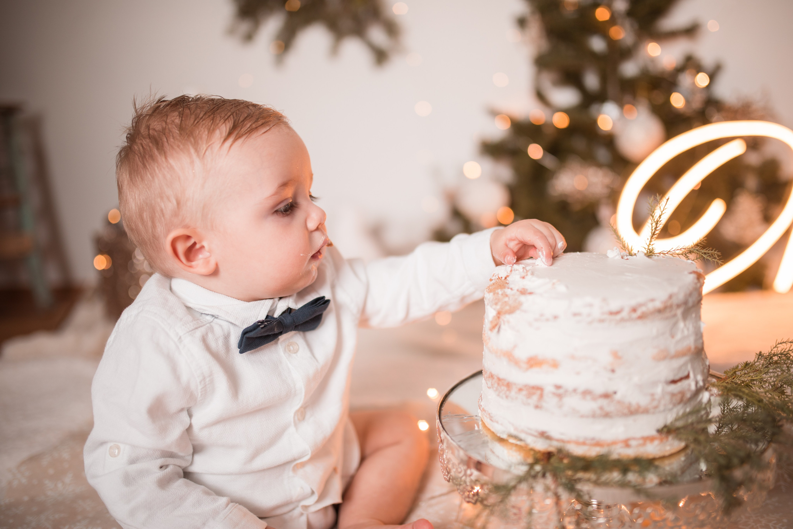 ILIJA 1TH BIRTHDAY SMASH CAKE. HOME