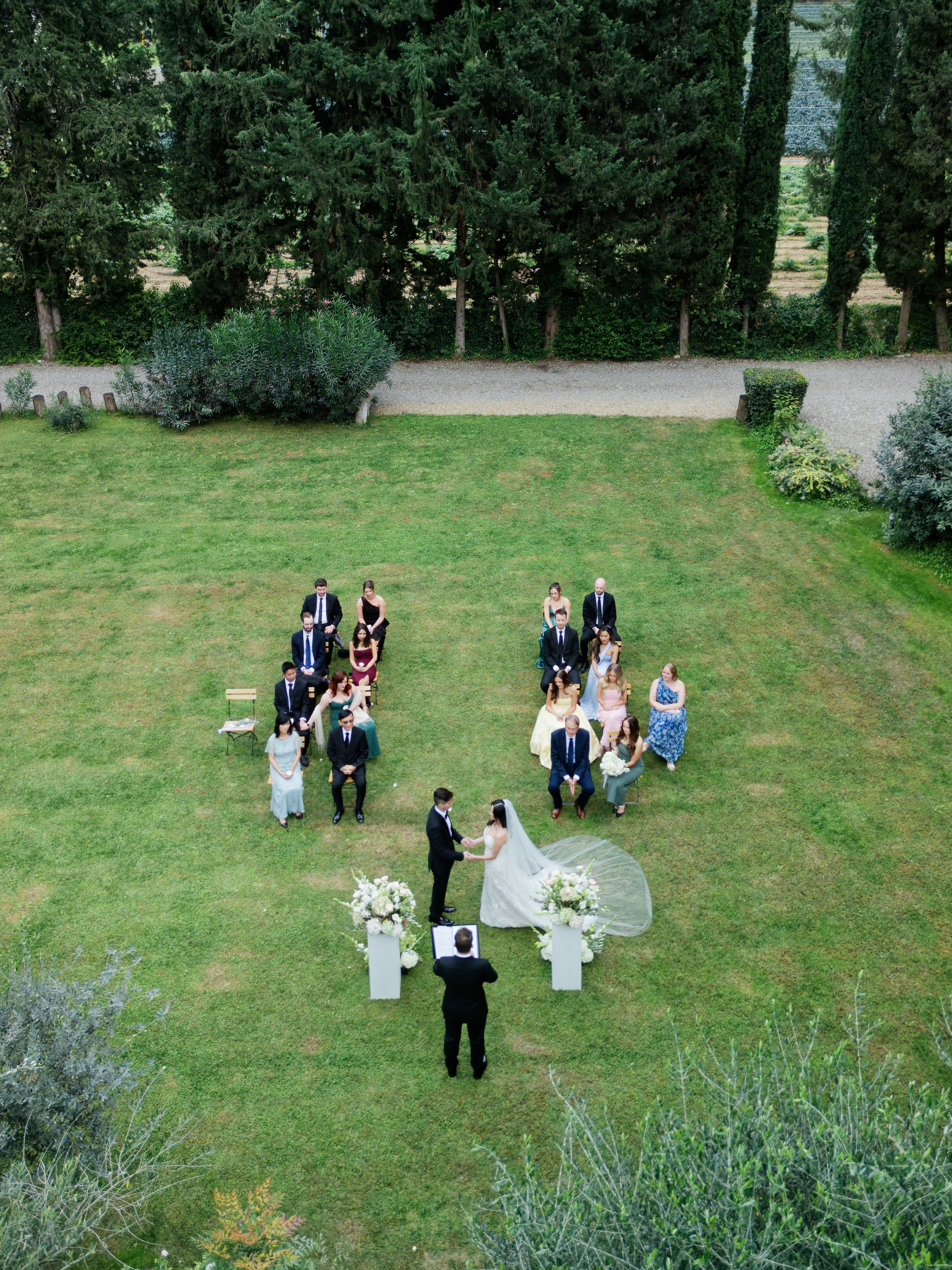 Wedding at Villa Merlo Nero, Florence