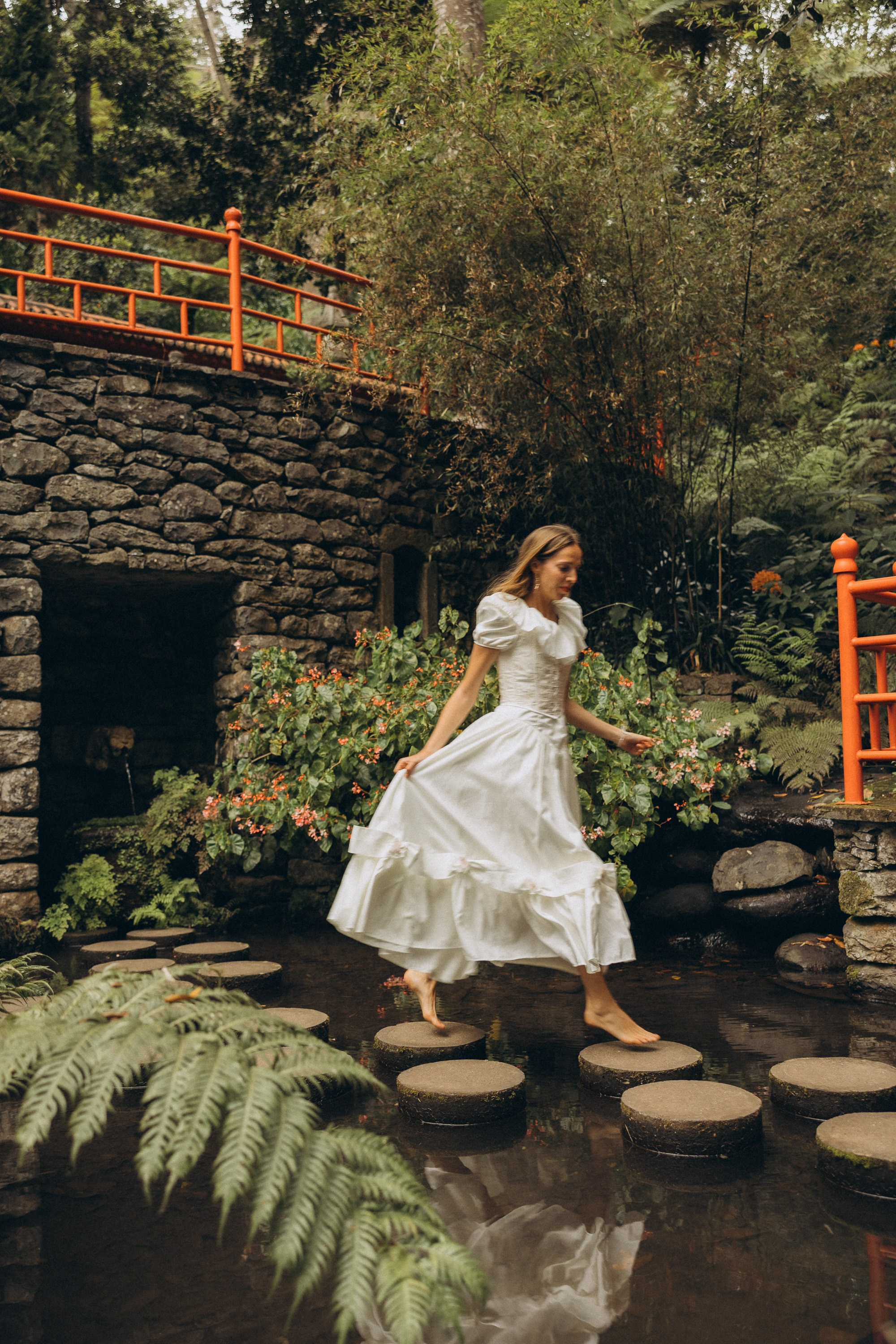 Ladies in the Jardim Monte Palace