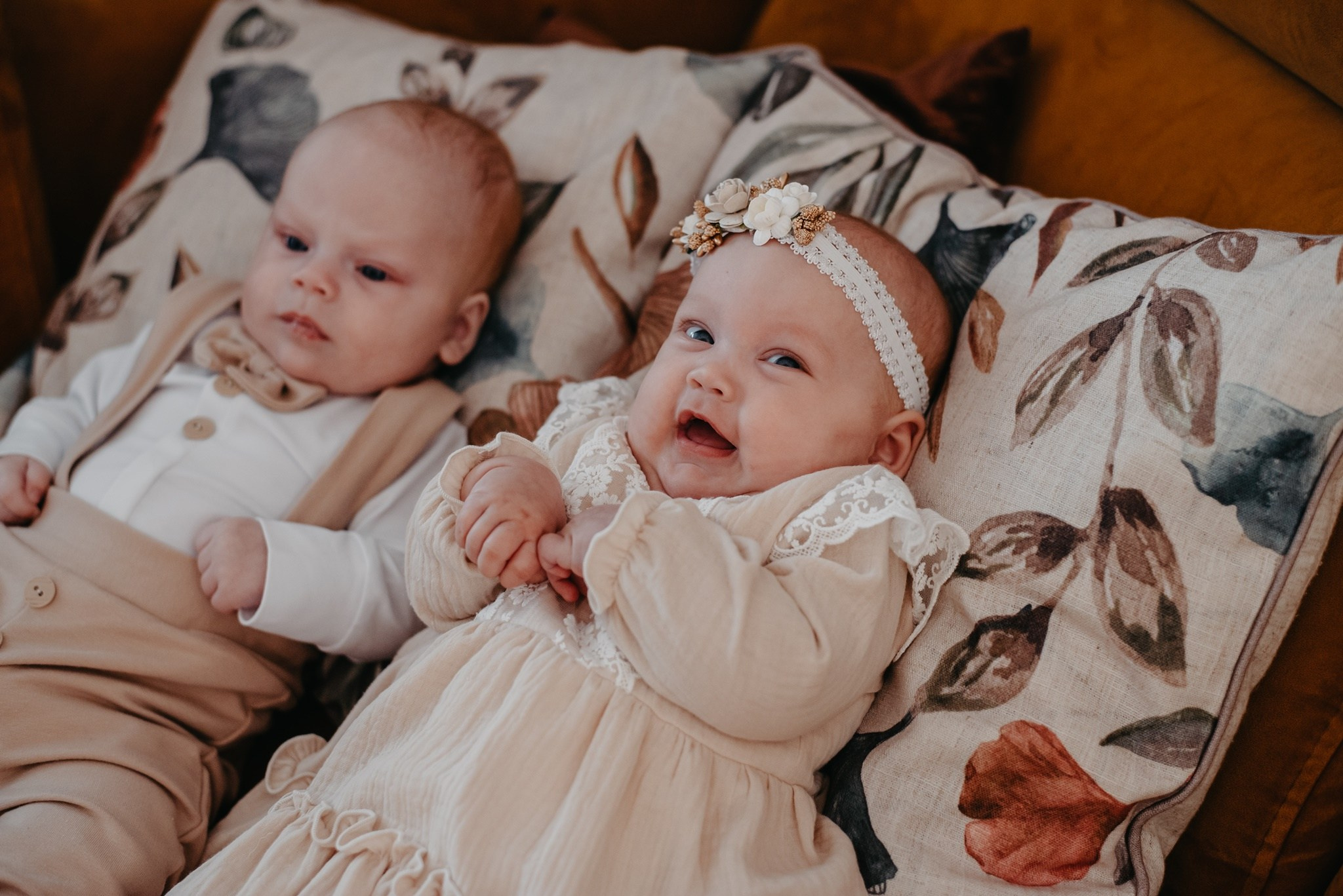 Chrzest Święty Tosi i Jasia. Dominika Strachacka Fotografia | Fotograf ślubny i rodzinny Opole Lubelskie Lublin