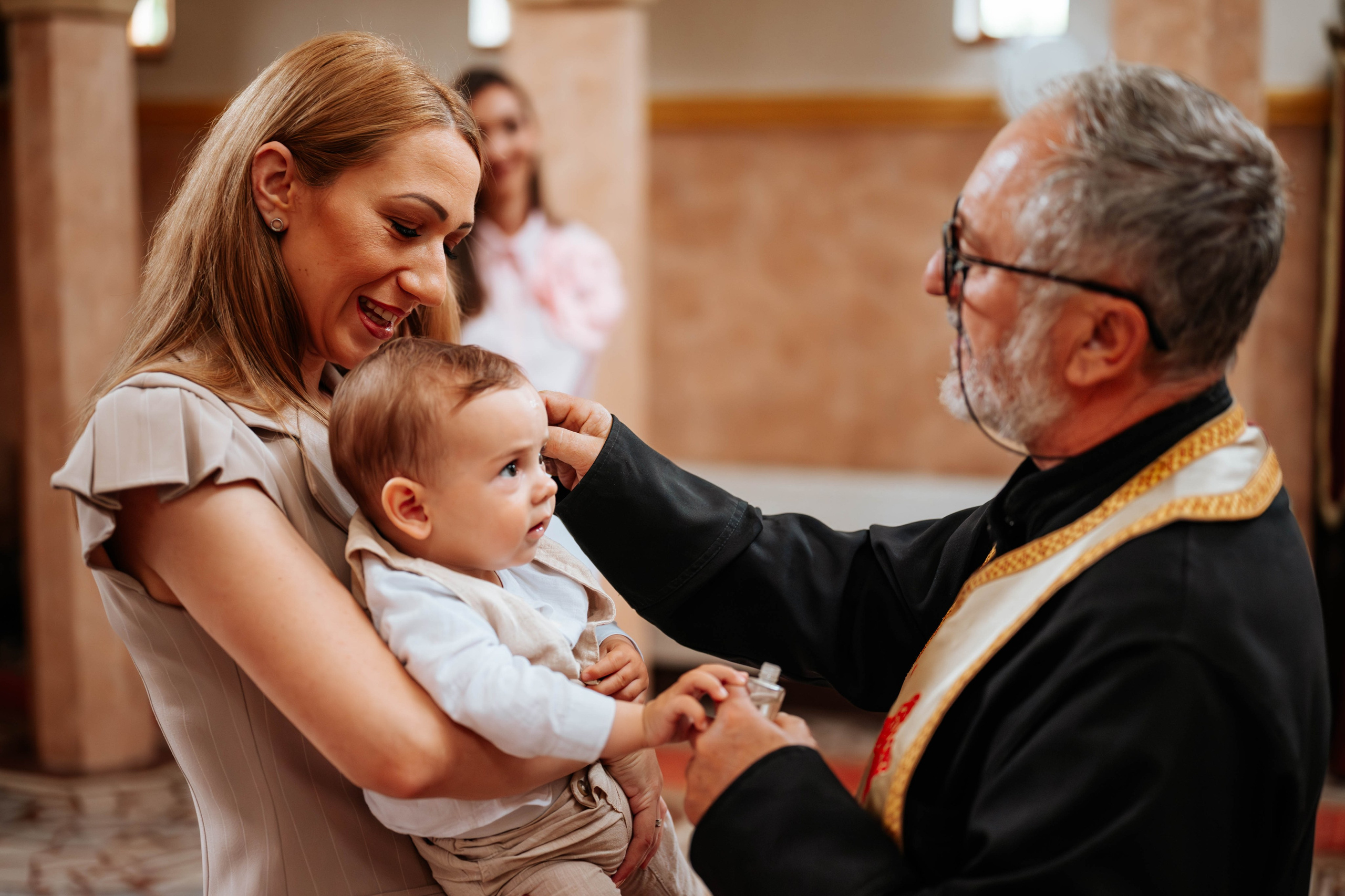 Teodor - krštenje. Dečiji i porodični fotograf