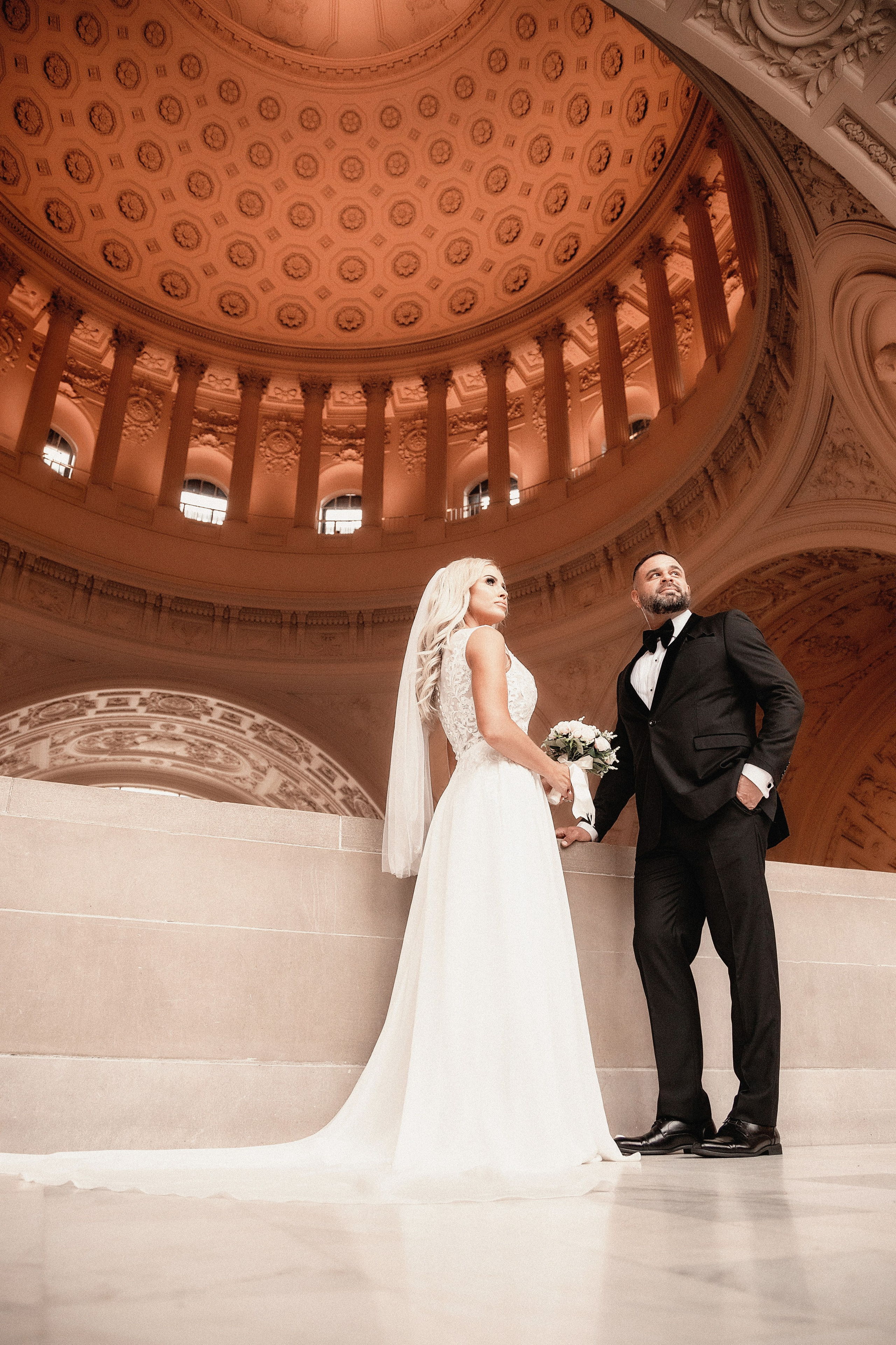 SF City Hall Wedding. Bay Area Photographer: family, maternity, love story, wedding