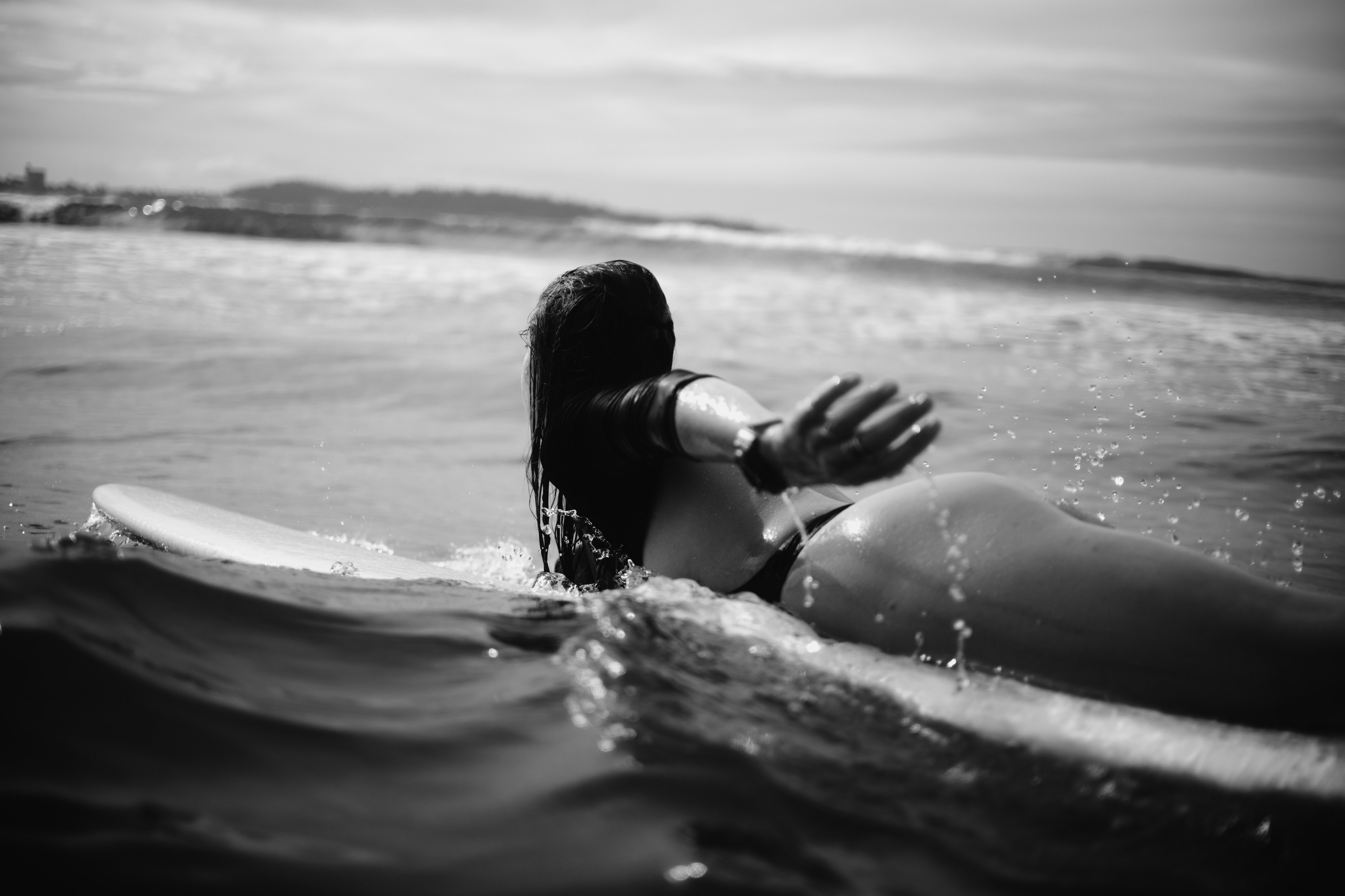 Surf Photography | Water | BW