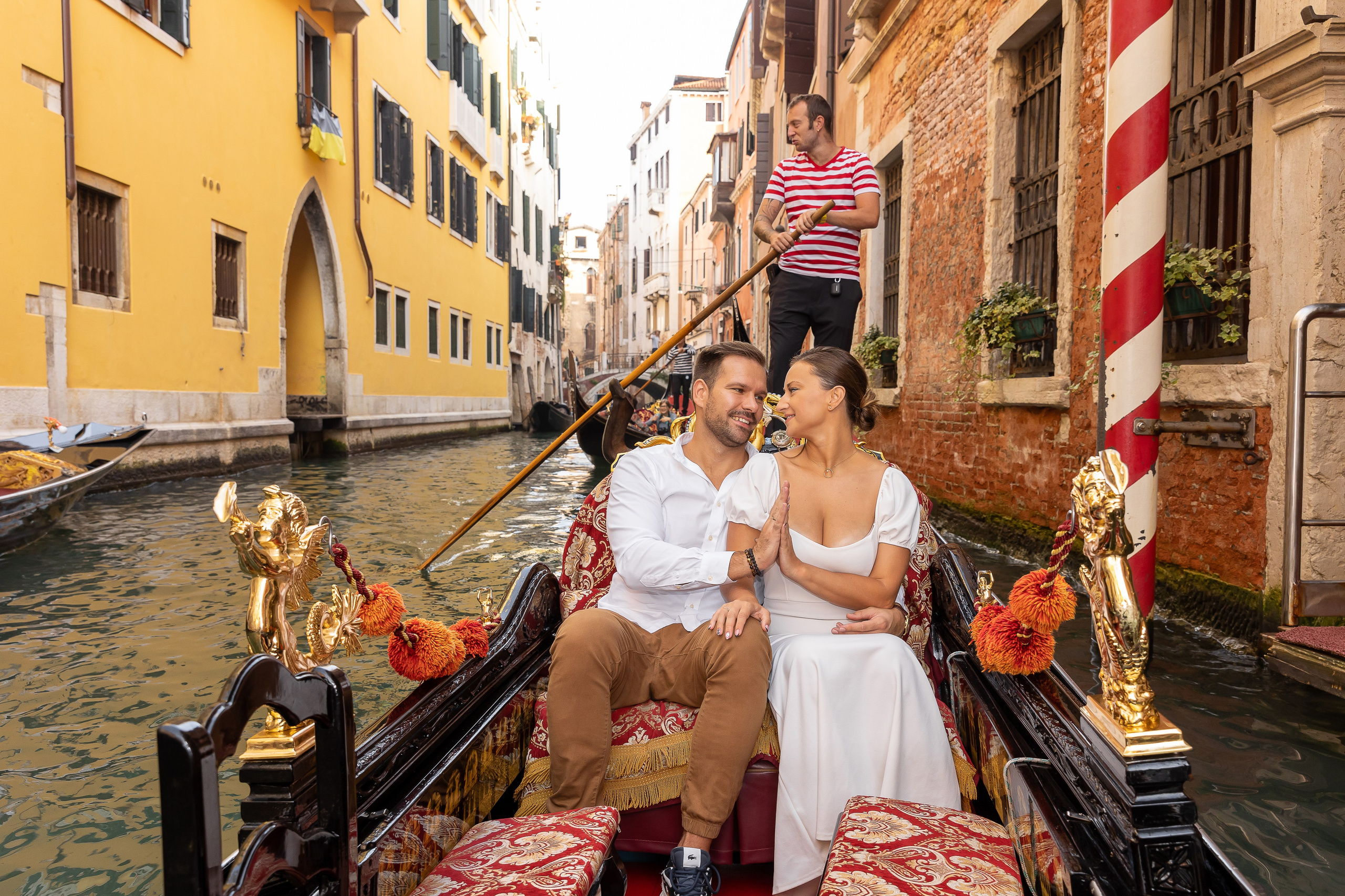 Emi and family at sunset