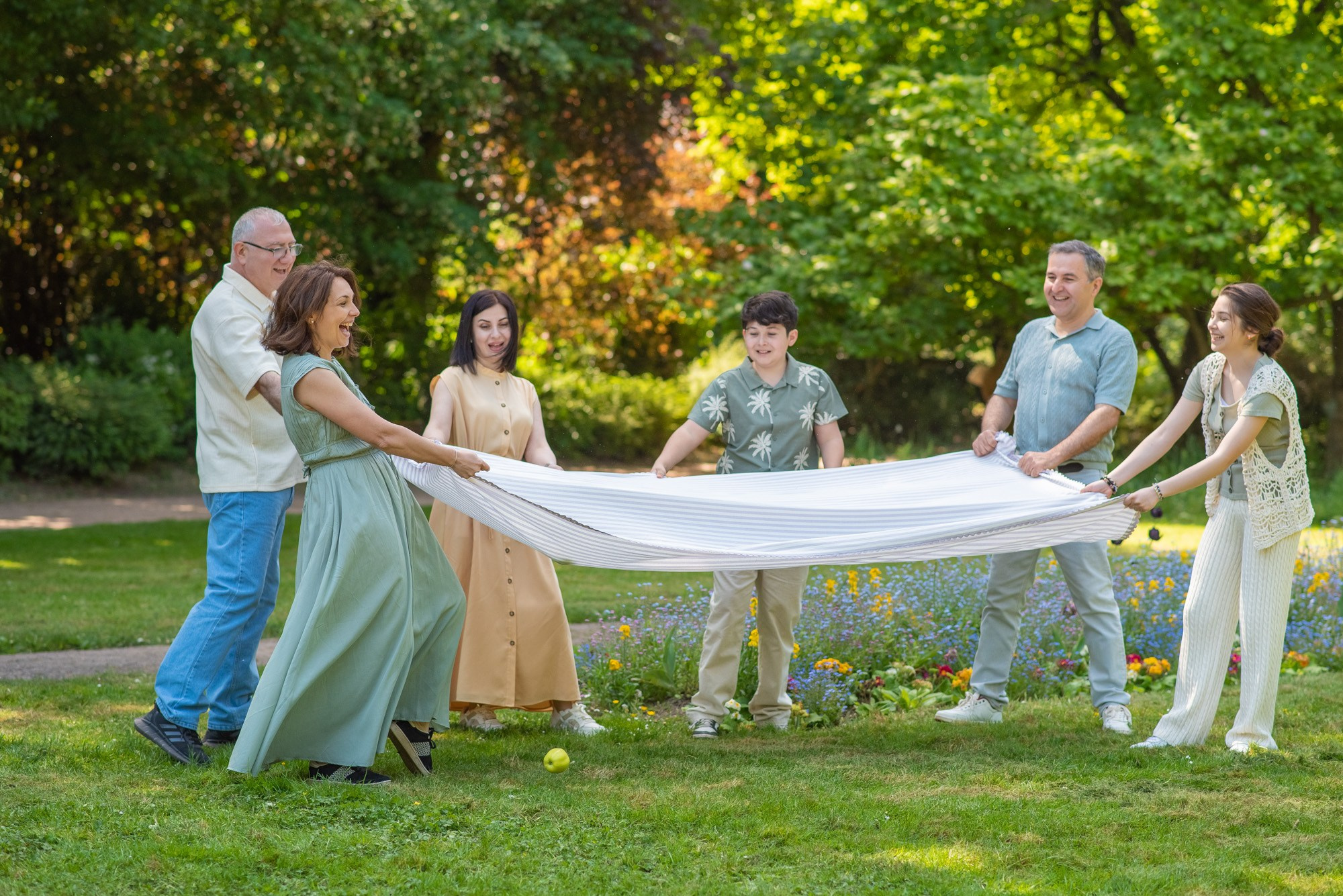 Shooting photo famille nombreuse Nord