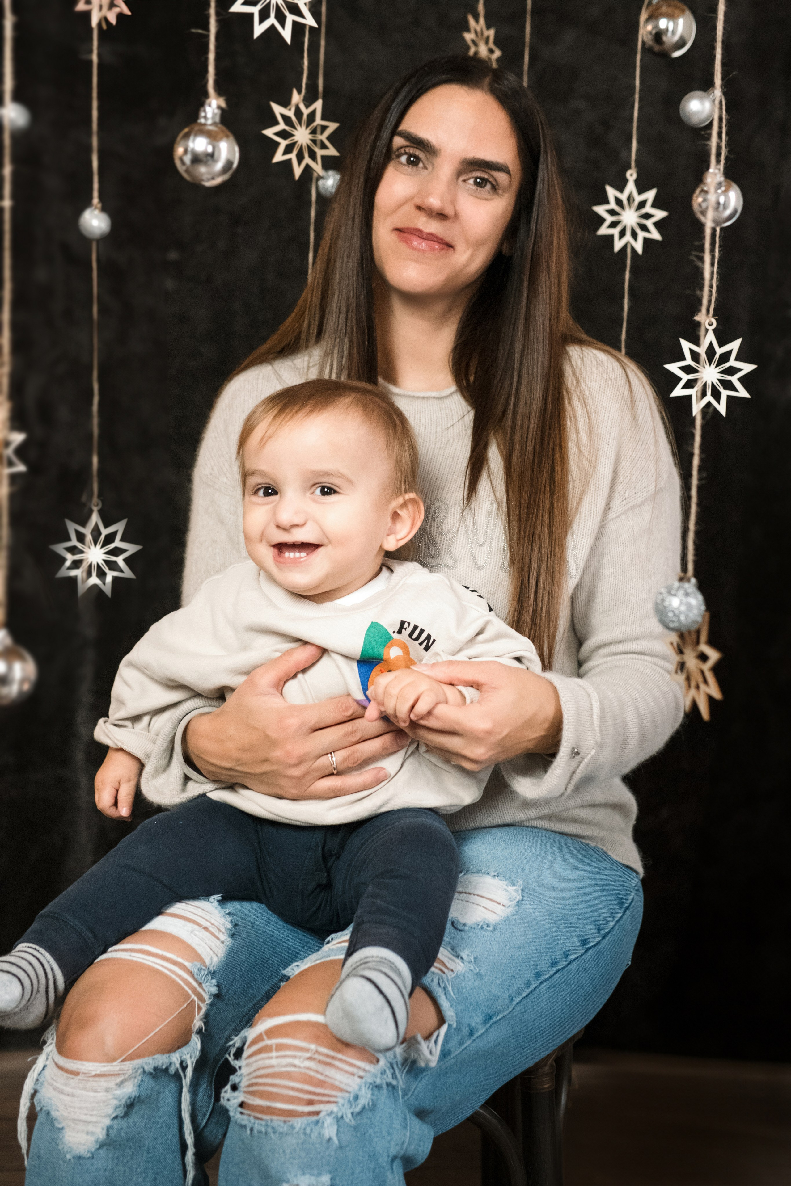 Christmas Studio Photoshoot. Elena Seewald