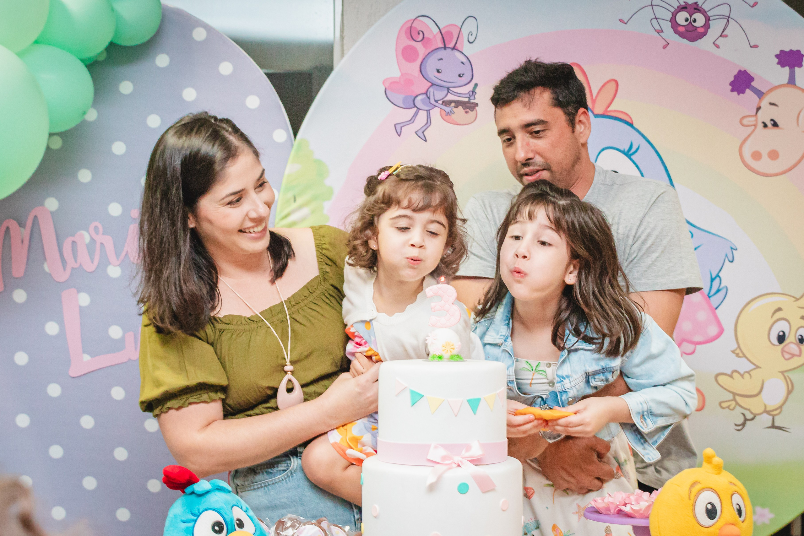 Maria Luiza — Aniversário 3 anos. Principal