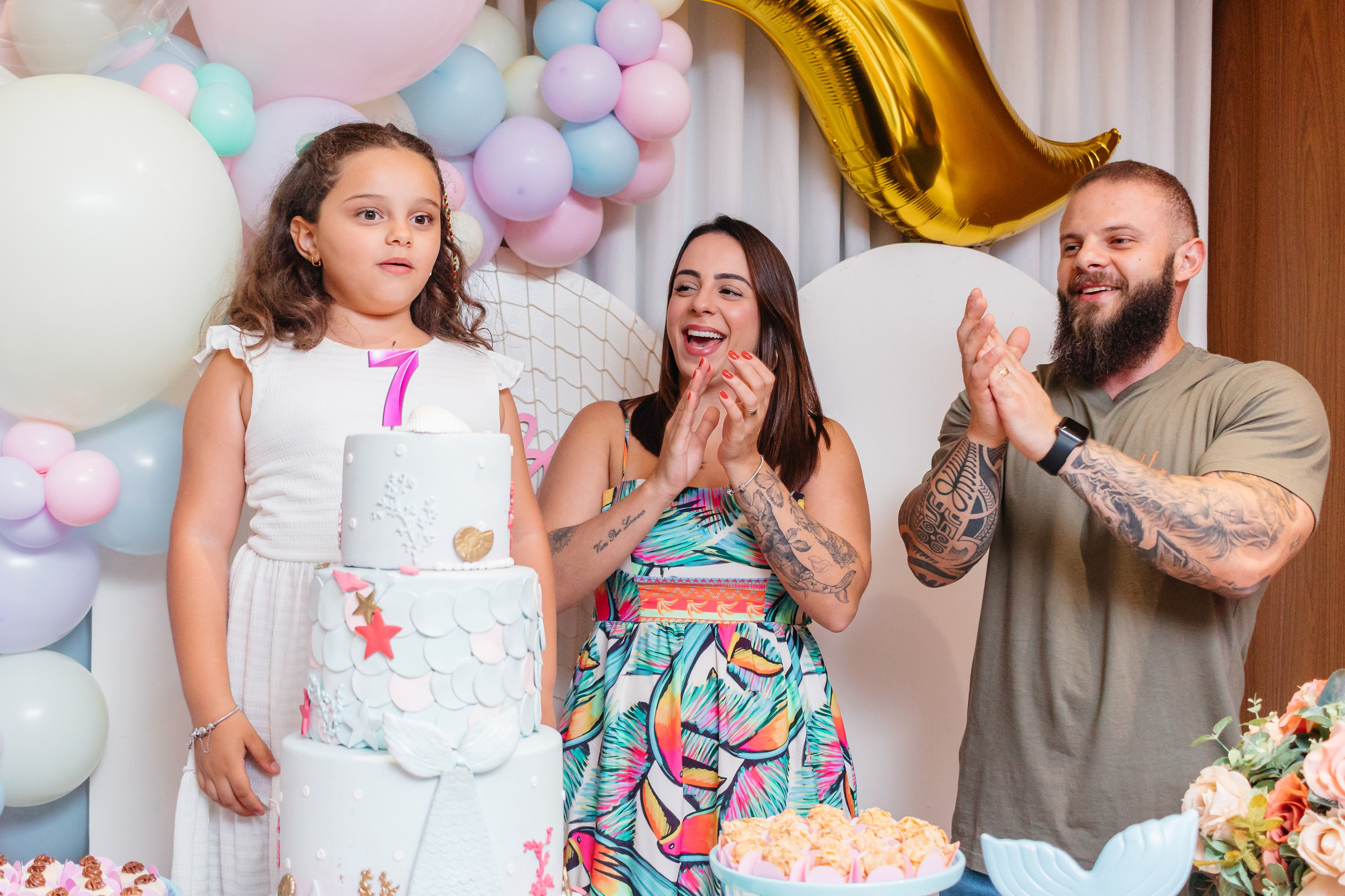 Eliza — Aniversário 7 anos. Principal