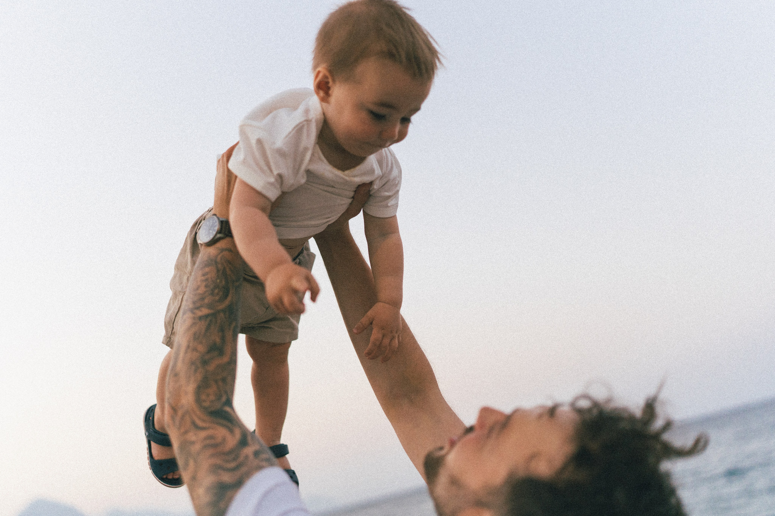 Папа и сын. Family photographer in Oviedo — Yana Razina