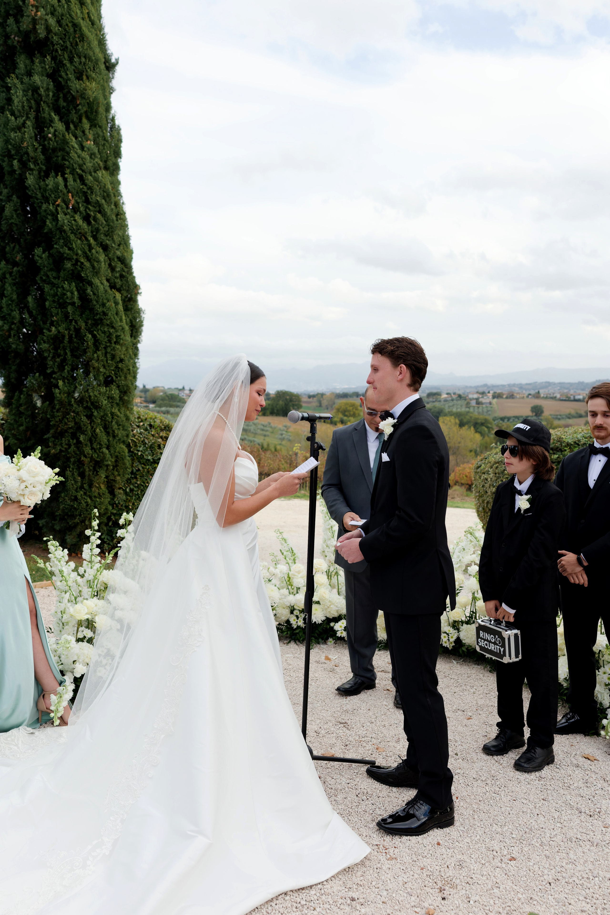 Wedding at Fonte Sala, Umbria