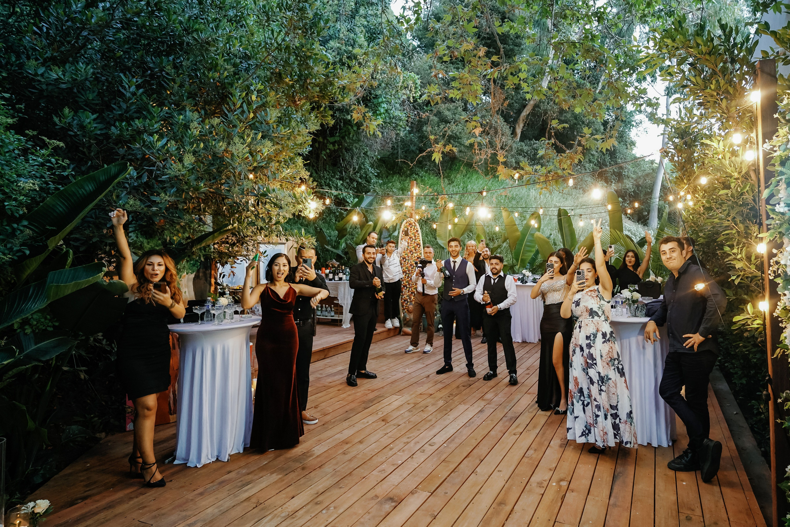 Wedding at the Hollywood Sign Venue, Los Angeles, California. Wedding Photography & Videography Team in California, Los Angeles, San Francisco, San Diego and Travel