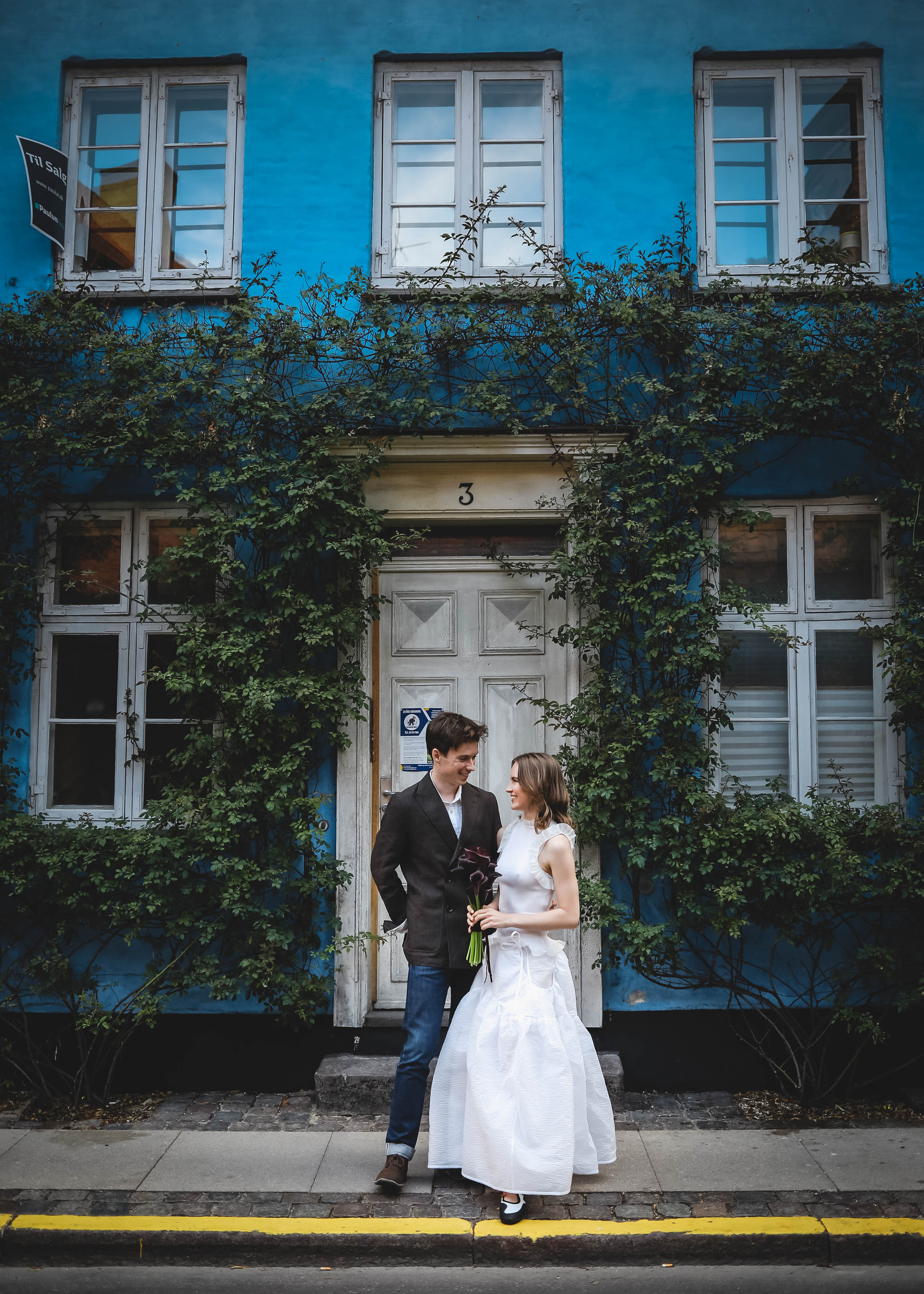 Couple from England. Professional wedding photographer in Copenhagen, Denmark — Julia Byron