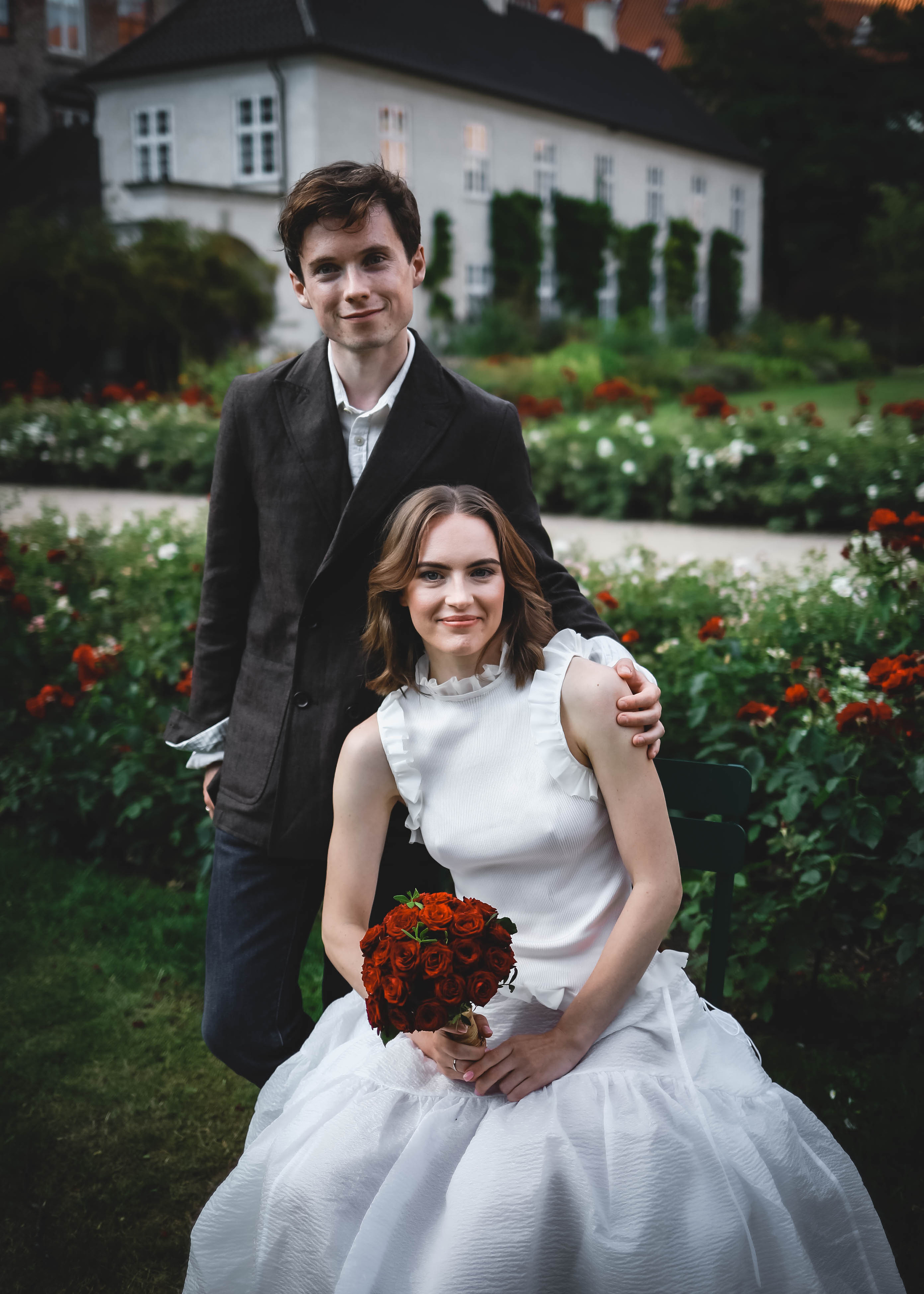 Couple from England. Professional wedding photographer in Copenhagen, Denmark — Julia Byron