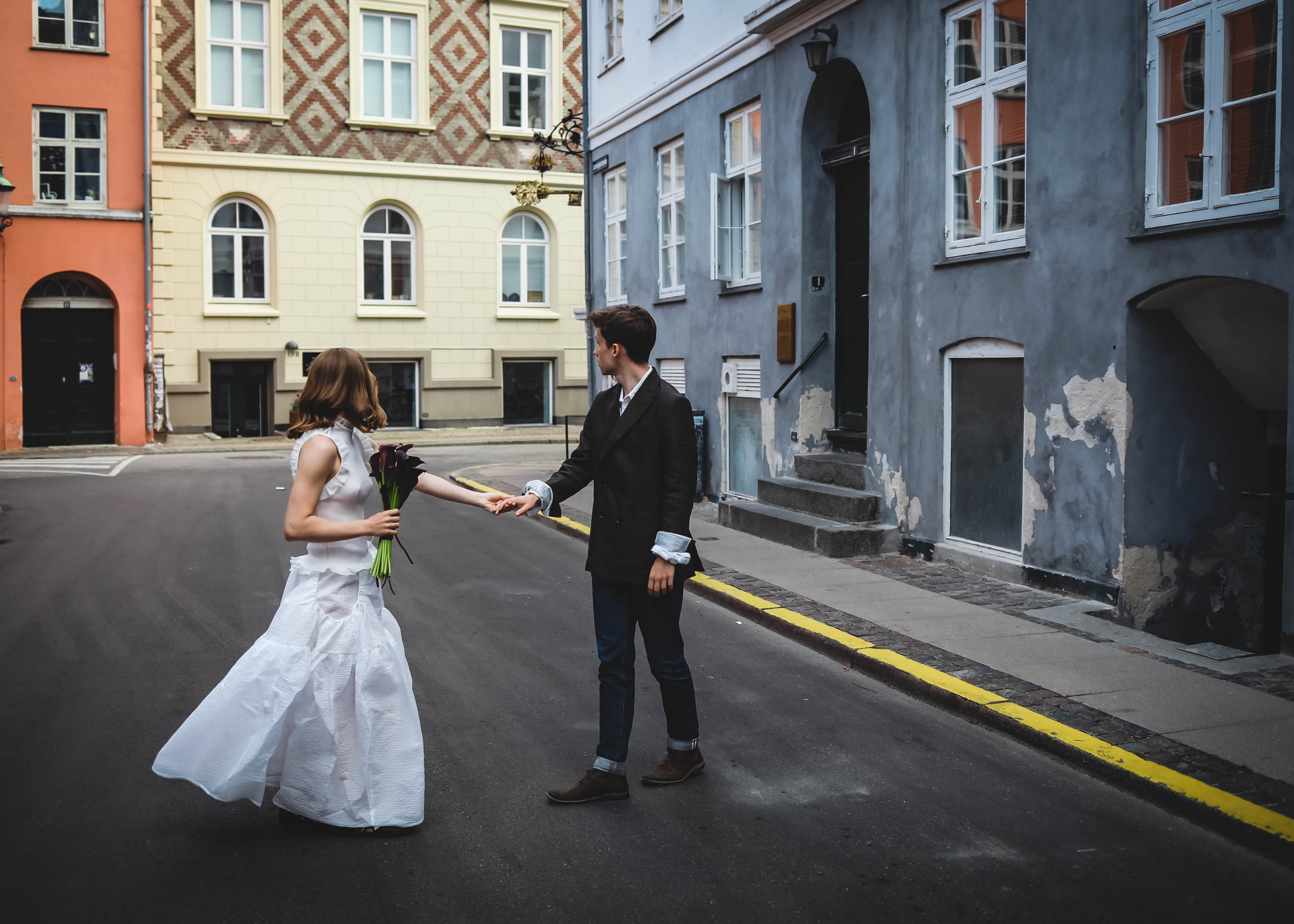 Couple from England. Professional wedding photographer in Copenhagen, Denmark — Julia Byron