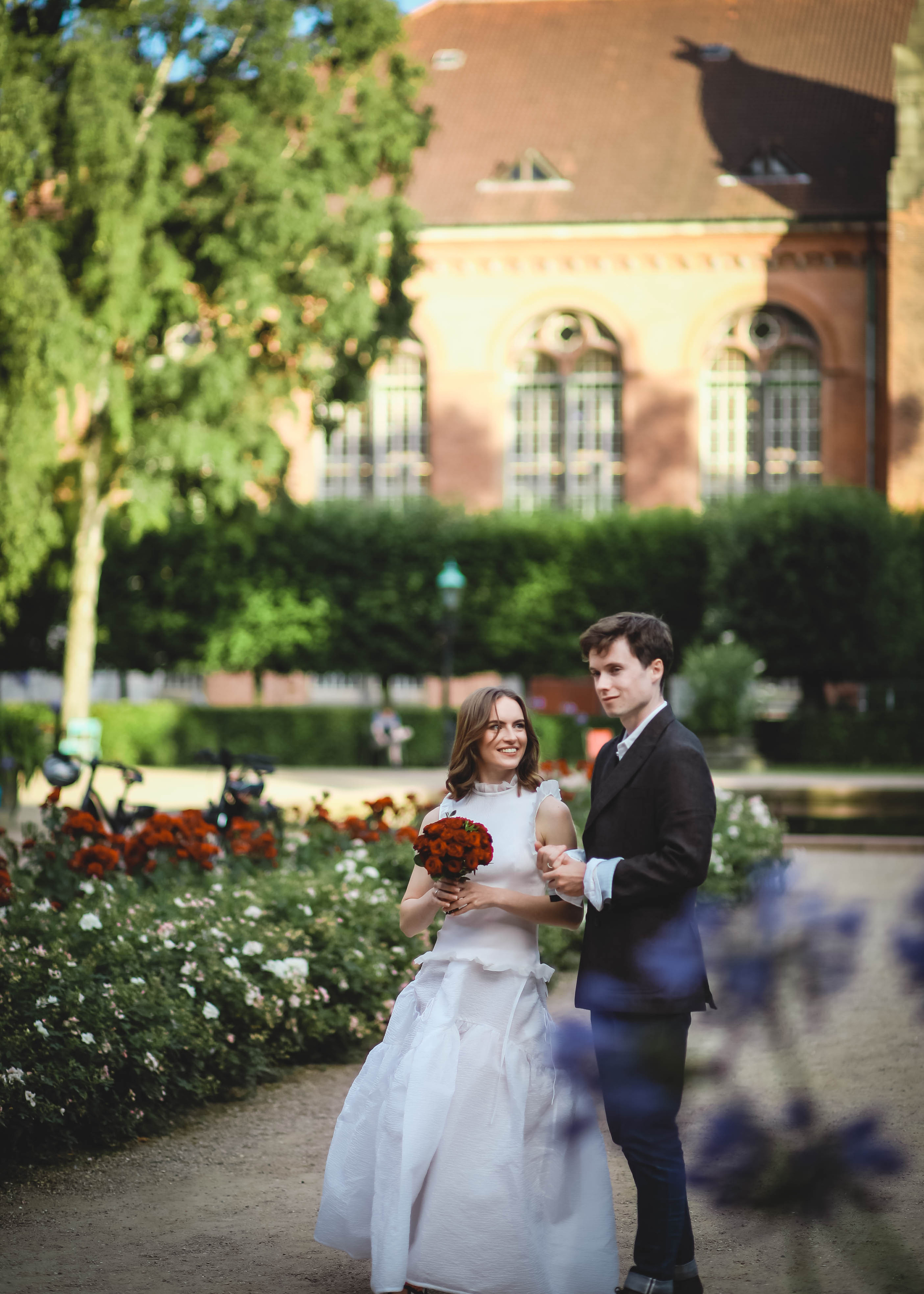 Couple from England. Professional wedding photographer in Copenhagen, Denmark — Julia Byron