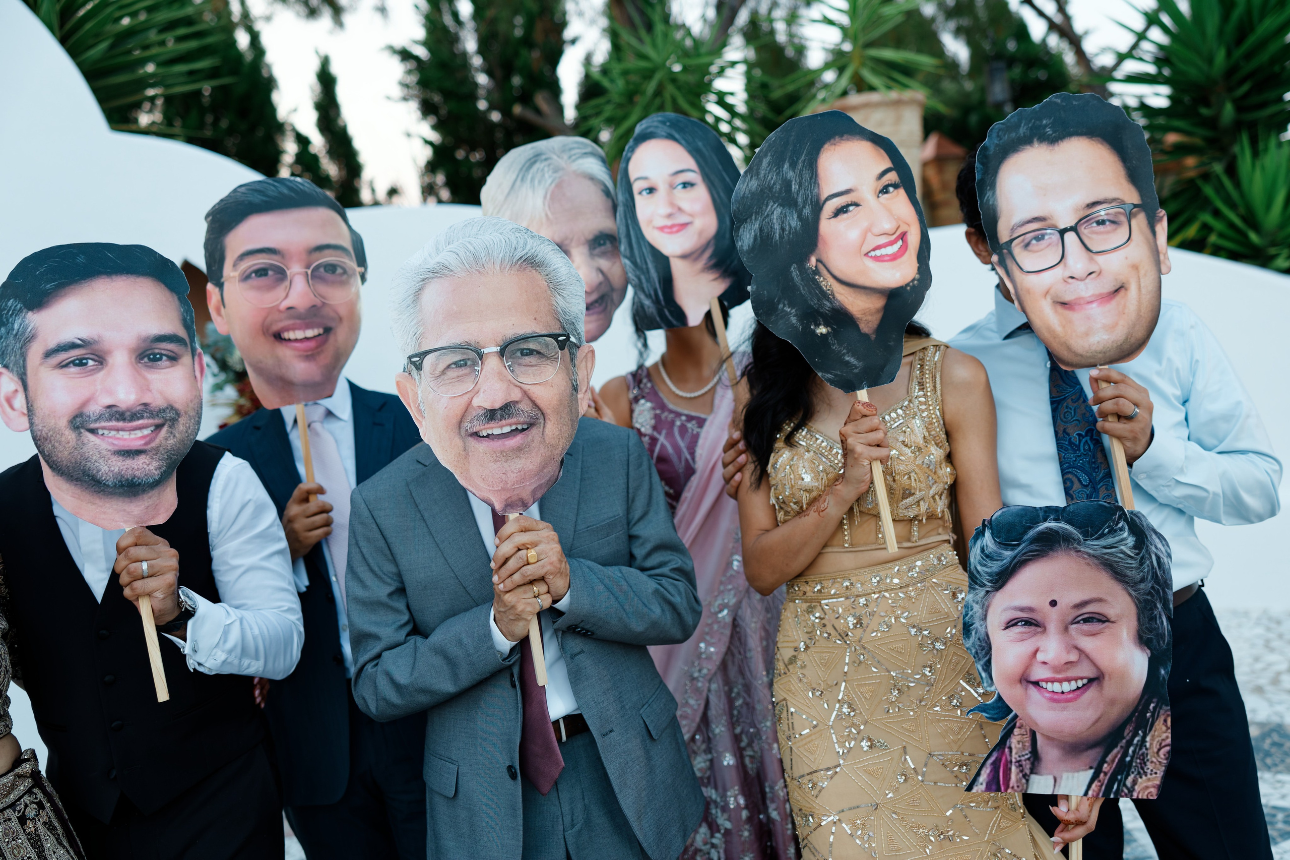 Indian wedding at Gran Villa Rosa, Barcelona