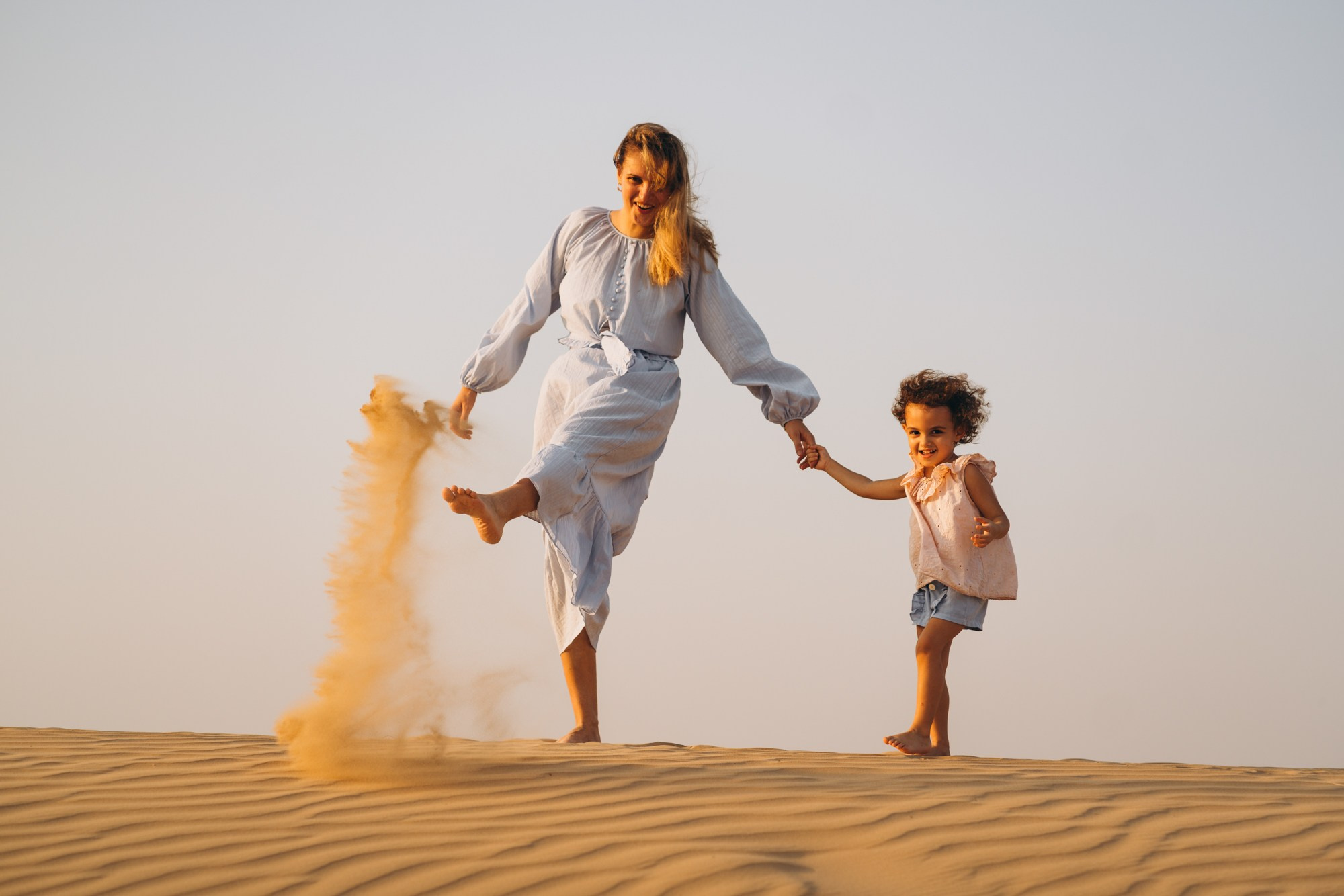 Desert fun. Angela Iakovleva — Family Photographer in Dubai