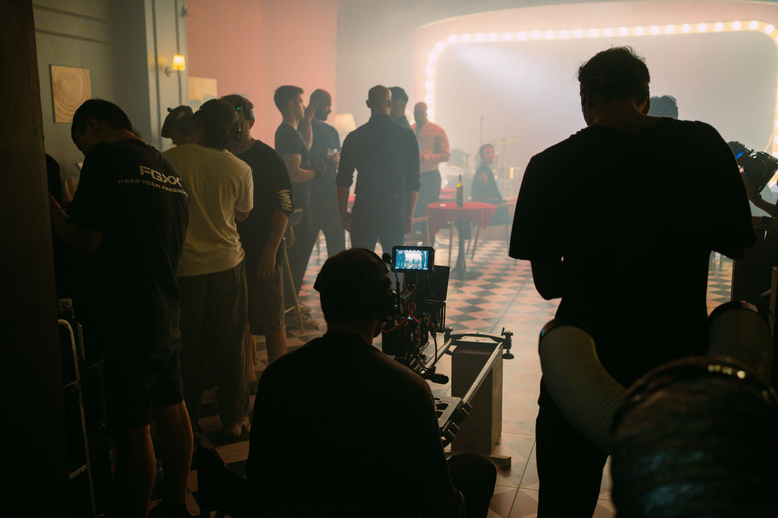 “WHY?” Movie Backstage. Photographer and videographer in China