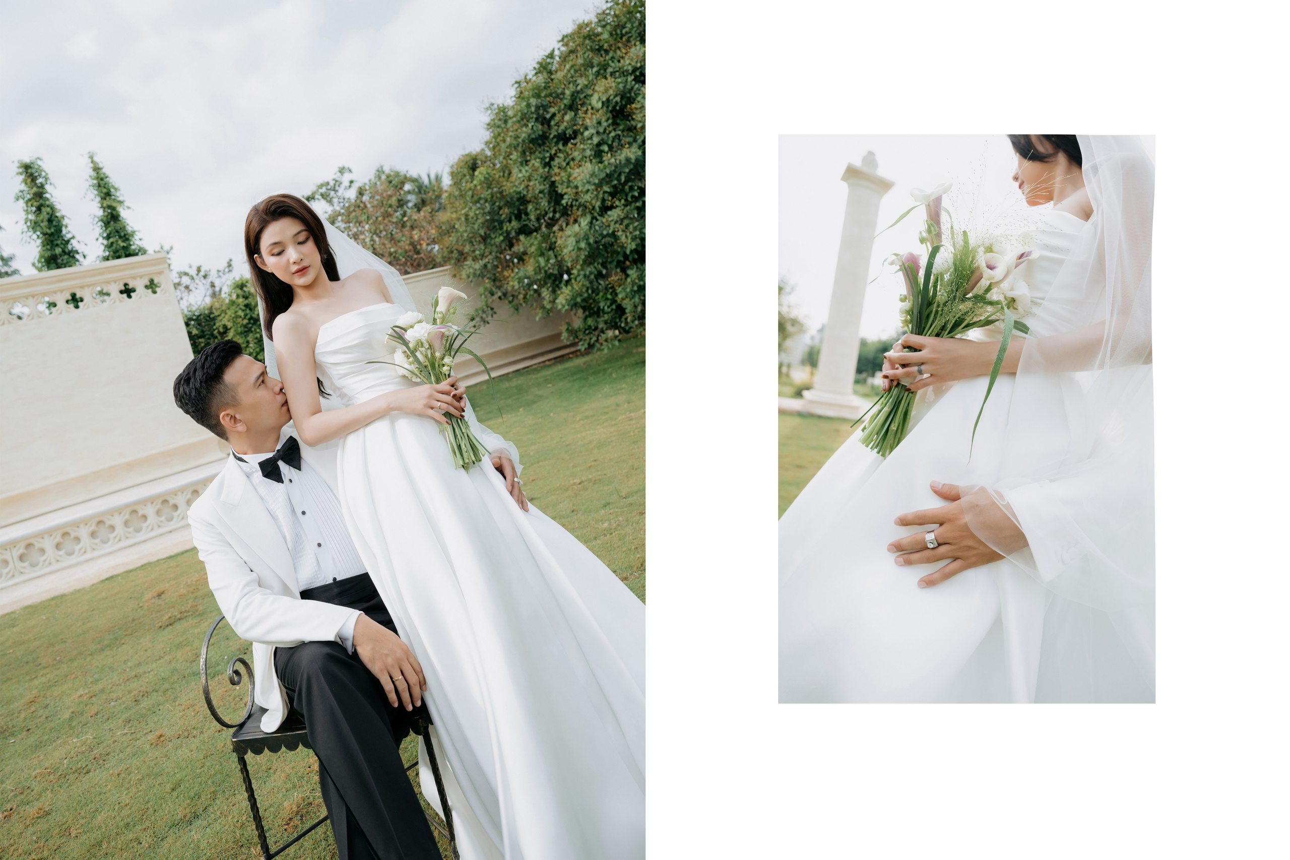 THU & NHU / An garden. Saigon Wedding Present | Art Beyond Moments